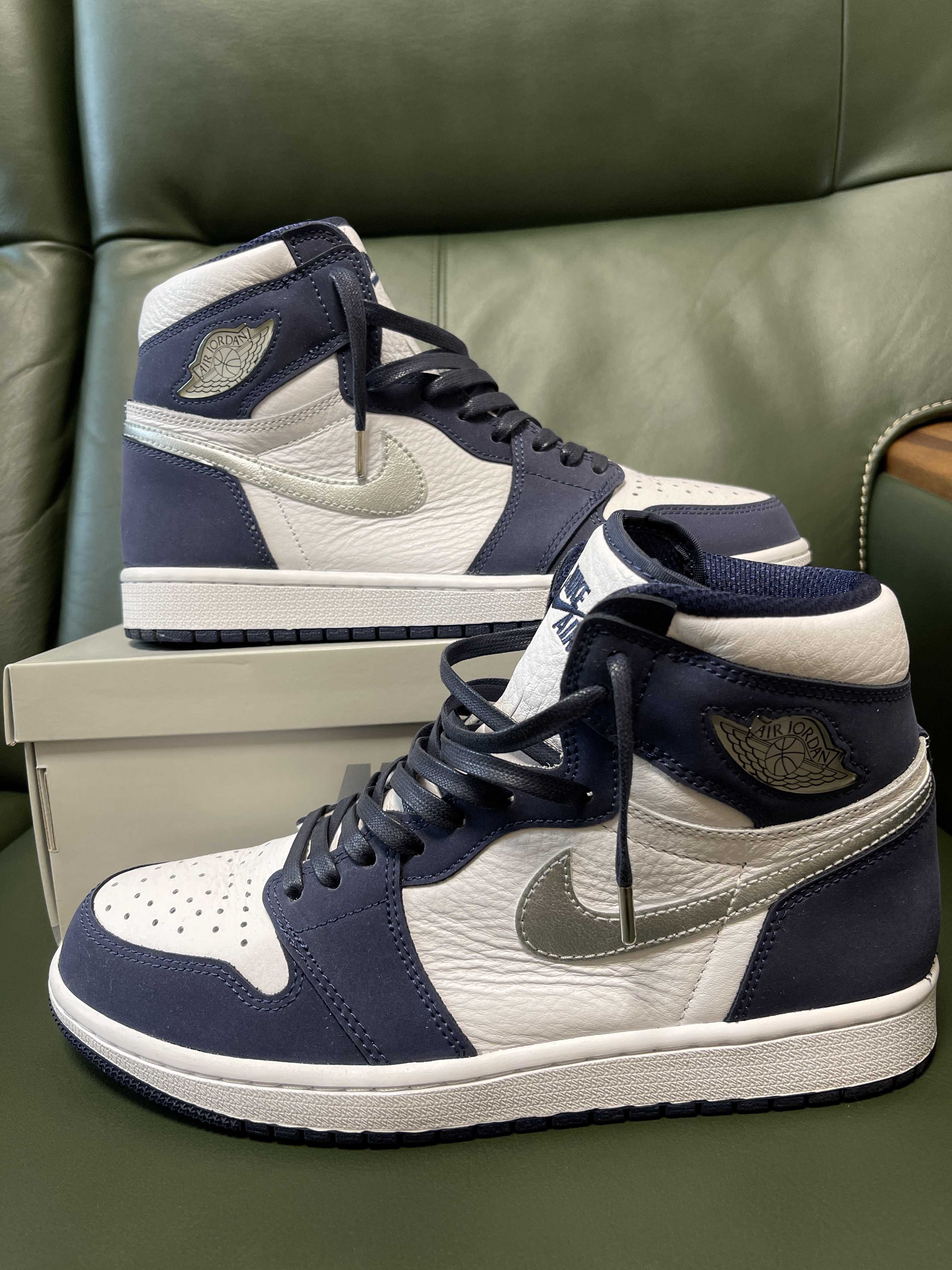 Nike Air Jordan 1 High OG CO.JP "White/Midnight Navy" (2020)(ブリーフケースなし)