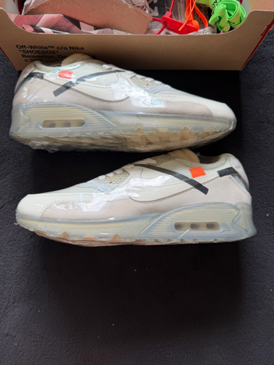 Off-White × Nike Air Max 90 "The 10/Sail"