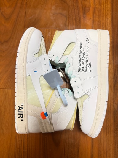 Off-White × Nike Air Jordan 1 Retro High "White"