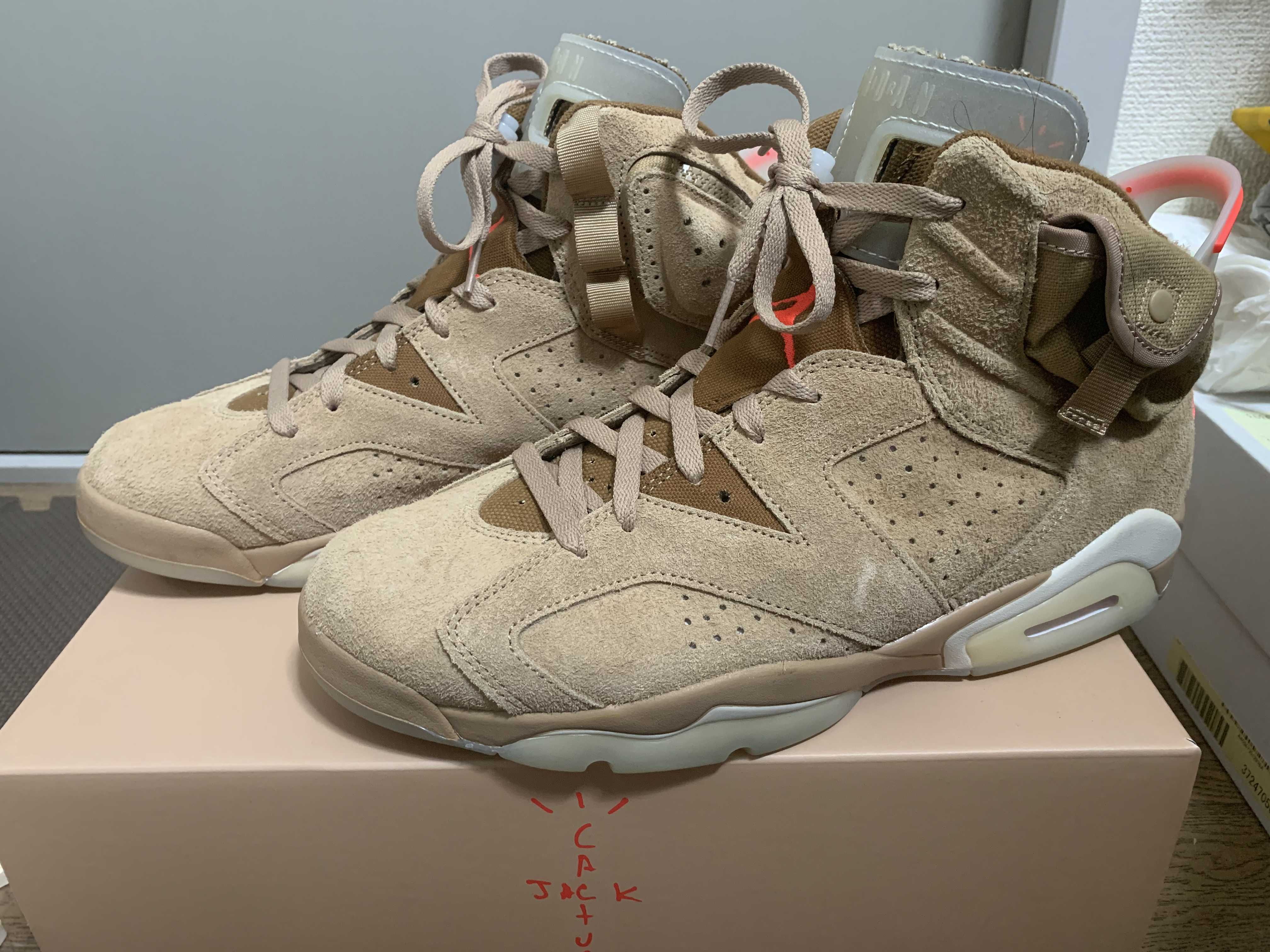 Travis Scott × Nike Air Jordan 6 "British Khaki"