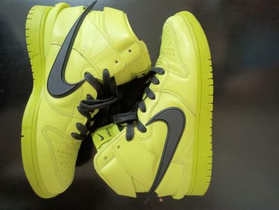 AMBUSH × NIKE DUNK HIGH "FLASH LIME"