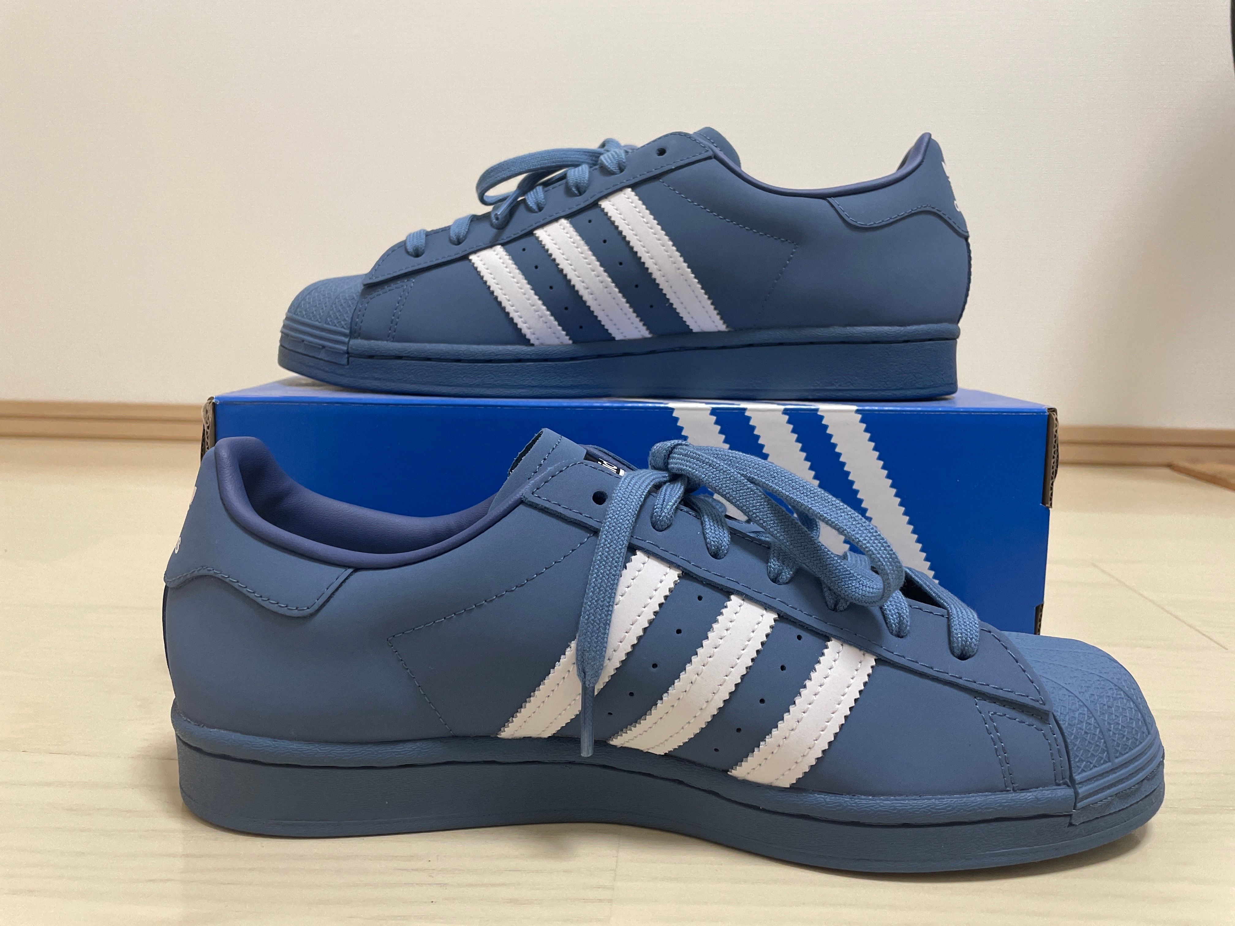 King Gnu Daiki Tsuneta × atmos × adidas Superstar "Blue"