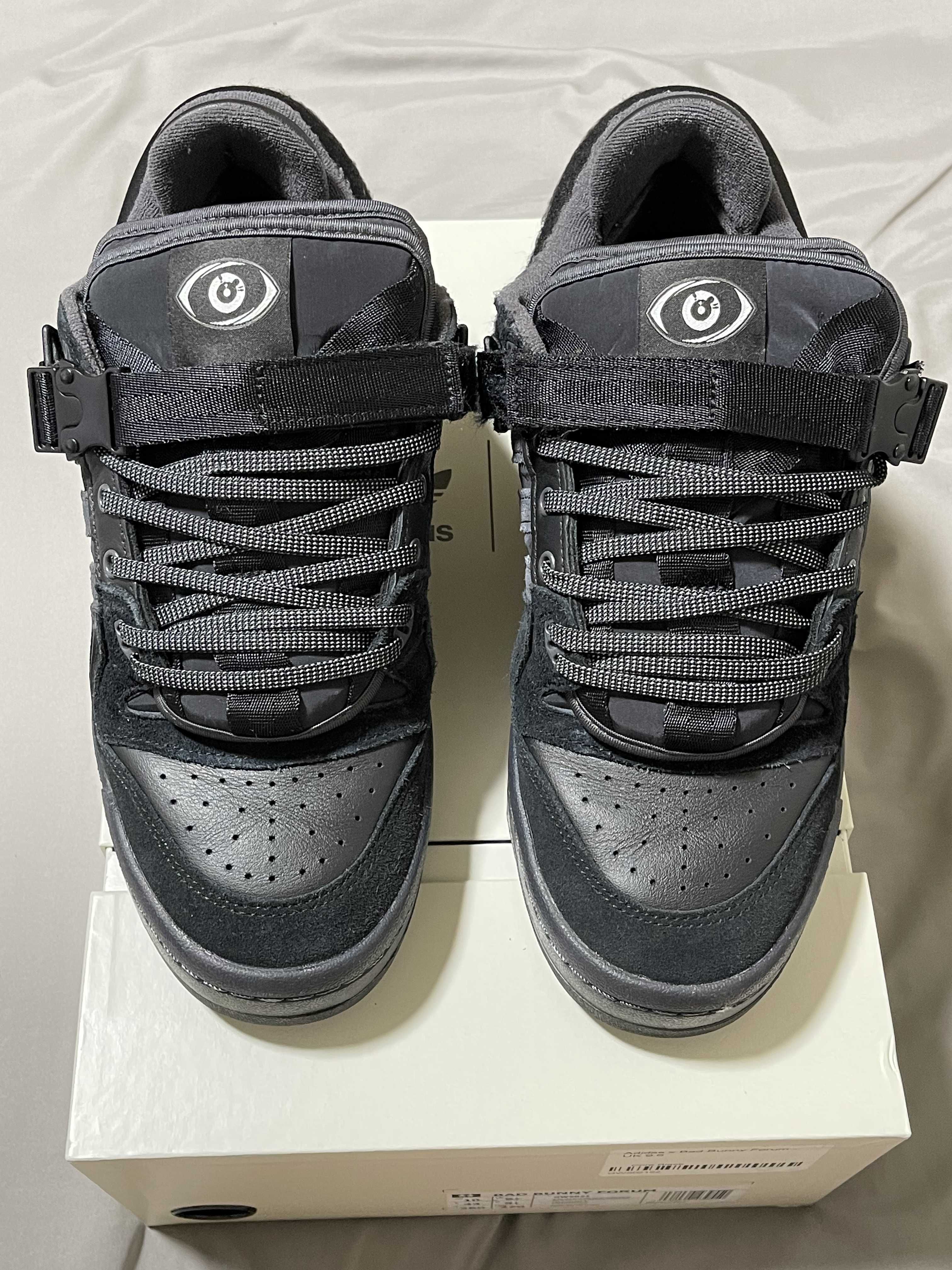 Bad Bunny × adidas Forum 84 Low "Core Black"