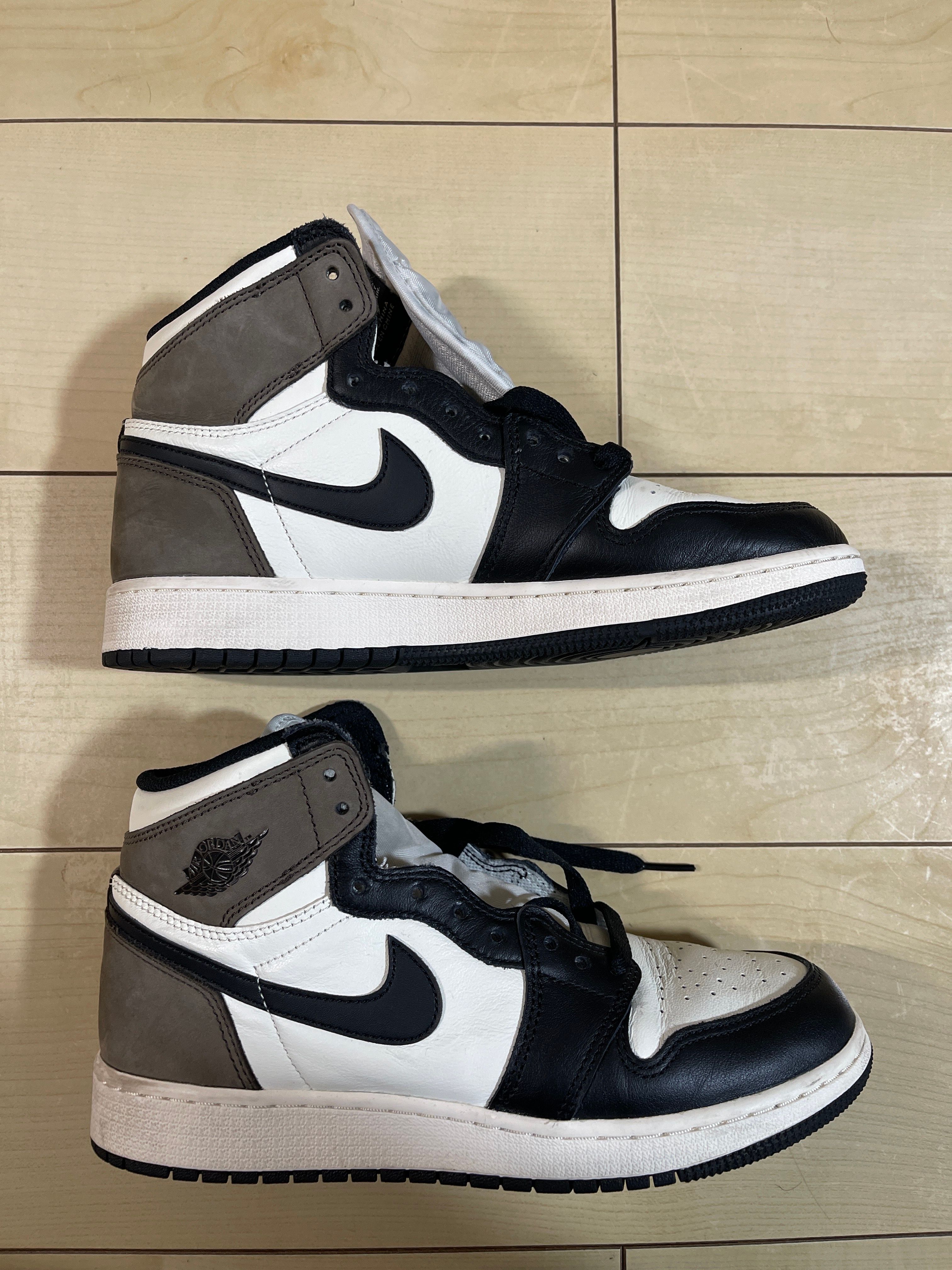 Nike GS Air Jordan 1 High OG "Sail/Dark Mocha/Black"