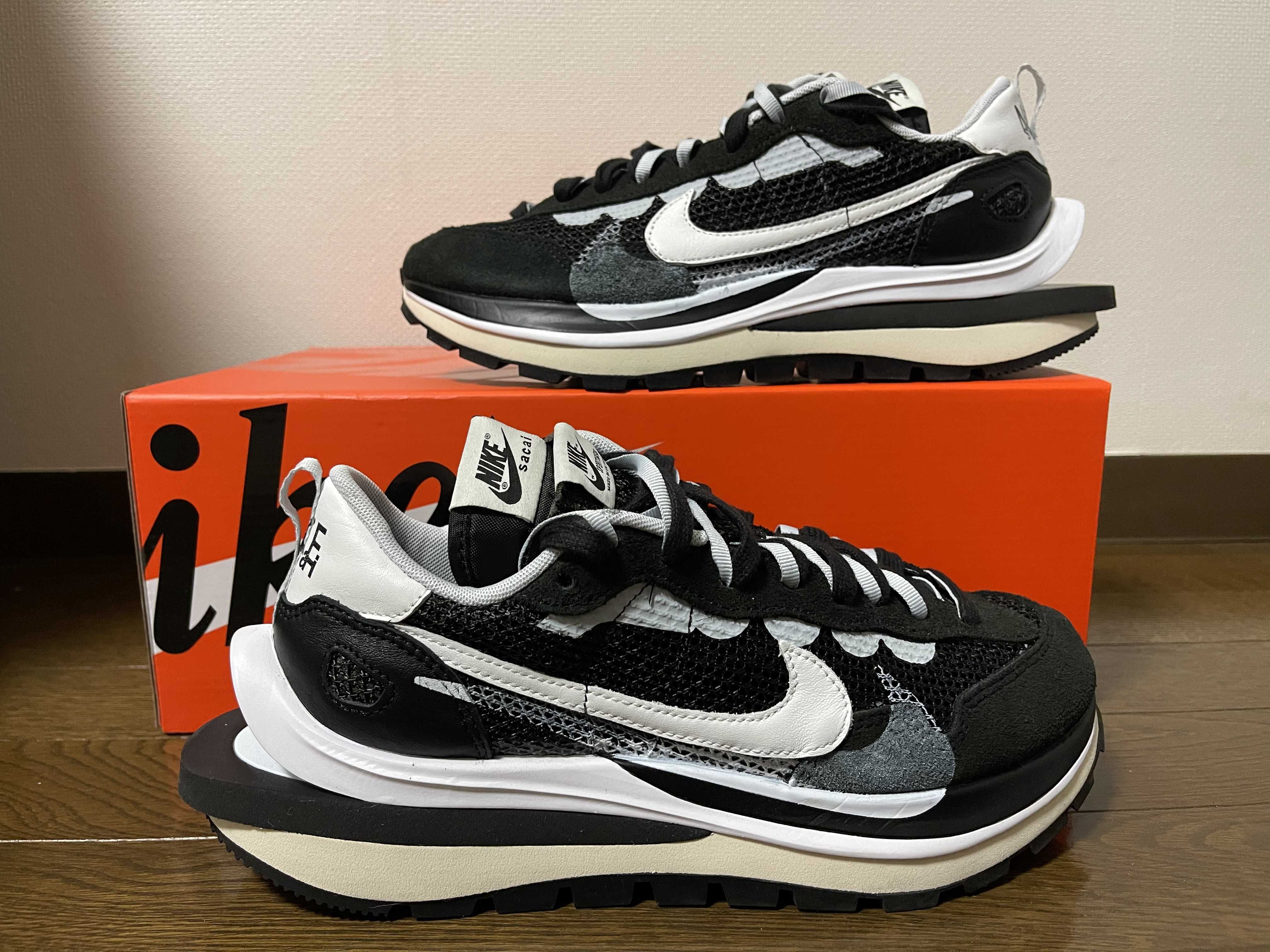 sacai × Nike Vapor Waffle "Black and White"