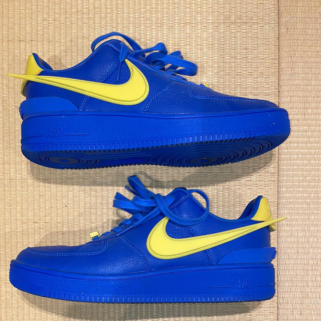 AMBUSH × Nike Air Force 1 Low "Game Royal and Vivid Sulfur"