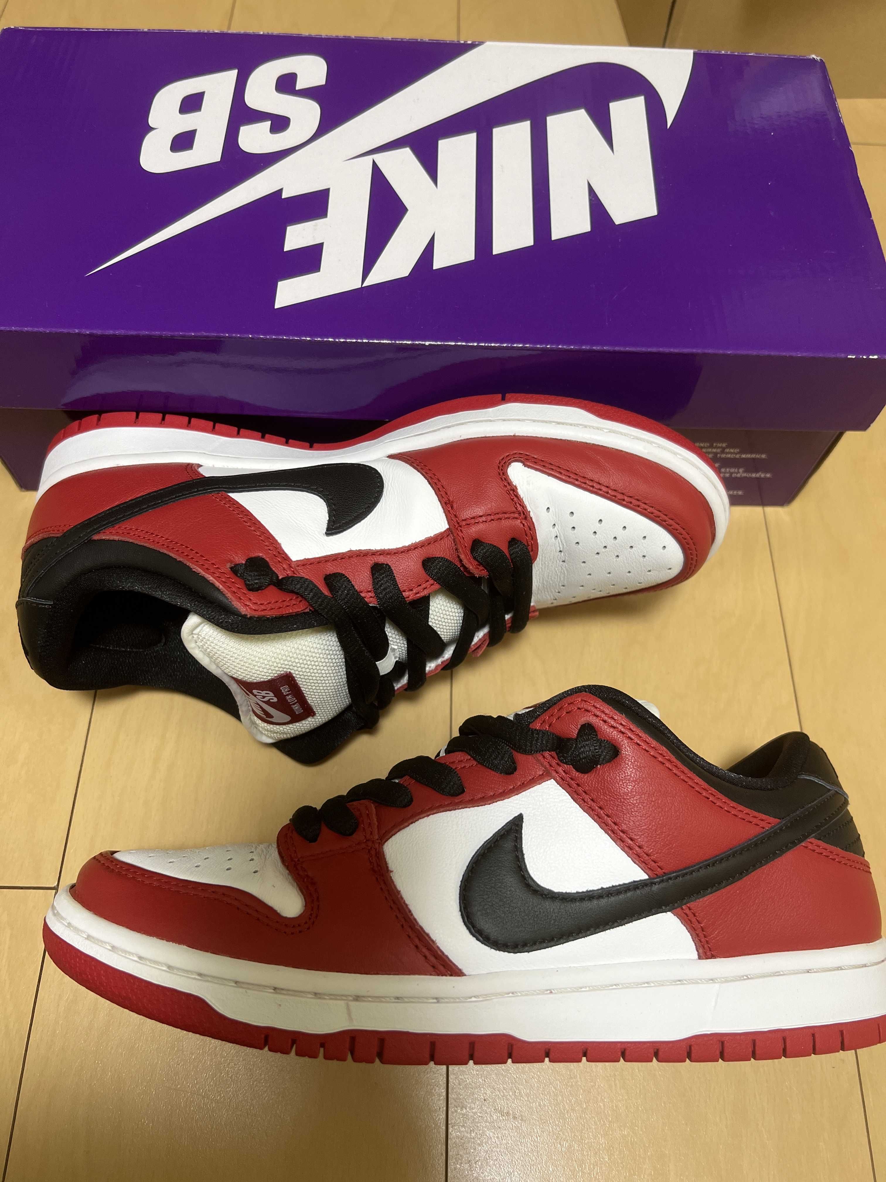 Nike SB Dunk Low Pro "J-Pack Chicago/Varsity Red and White"