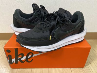 sacai × Nike LDV Waffle "Triple Black"