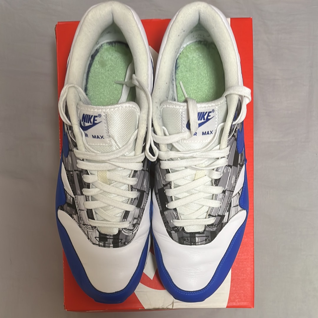 atmos × Nike Air Max 1 Blue "We Love Nike"