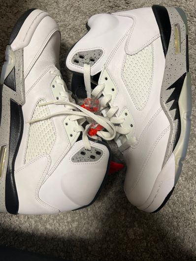 Air jordan 5 sales retro white cement