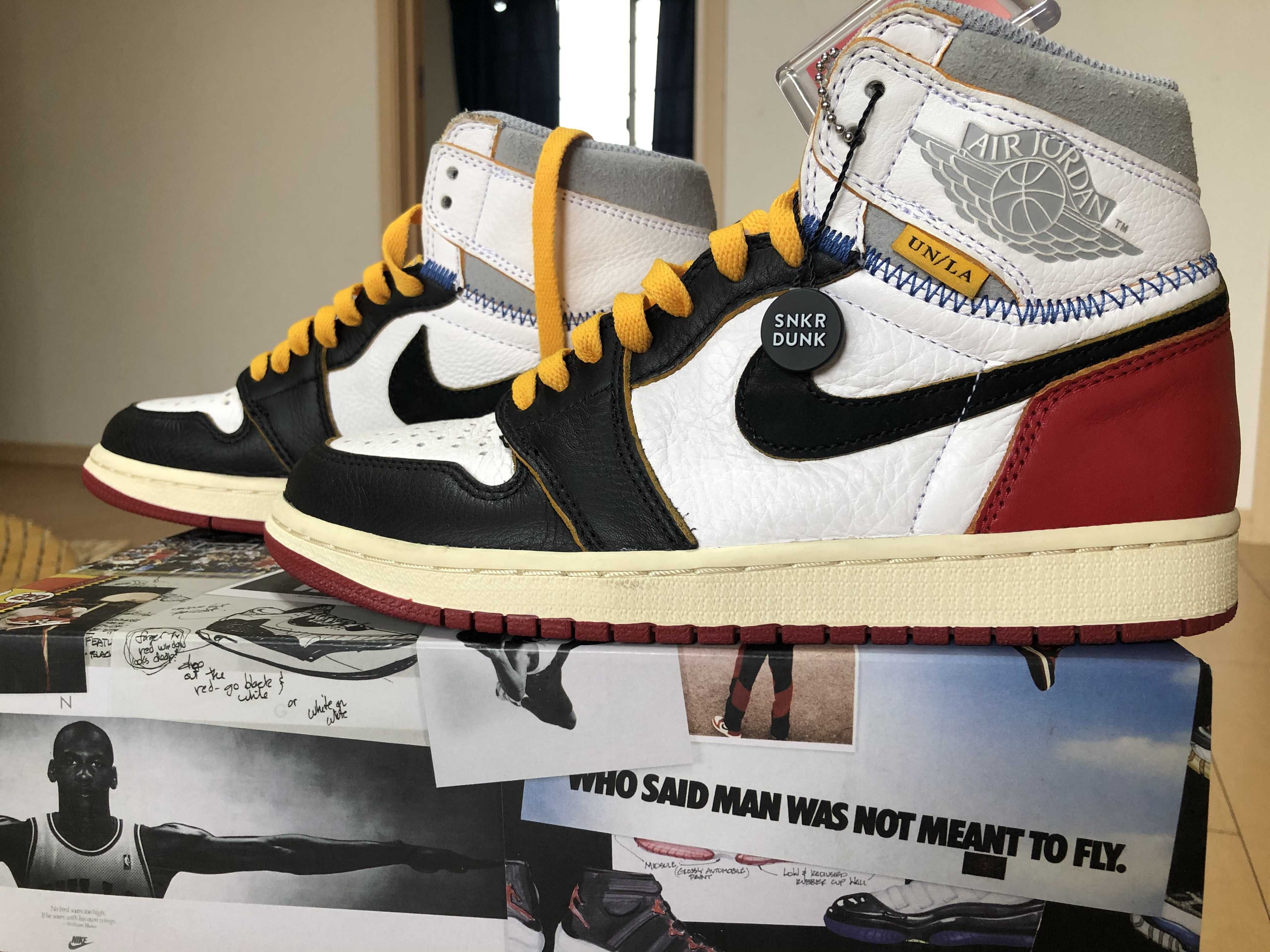 UNION × Nike Air Jordan 1 Retro High OG NRG "Varsity Red/Wolf Grey"