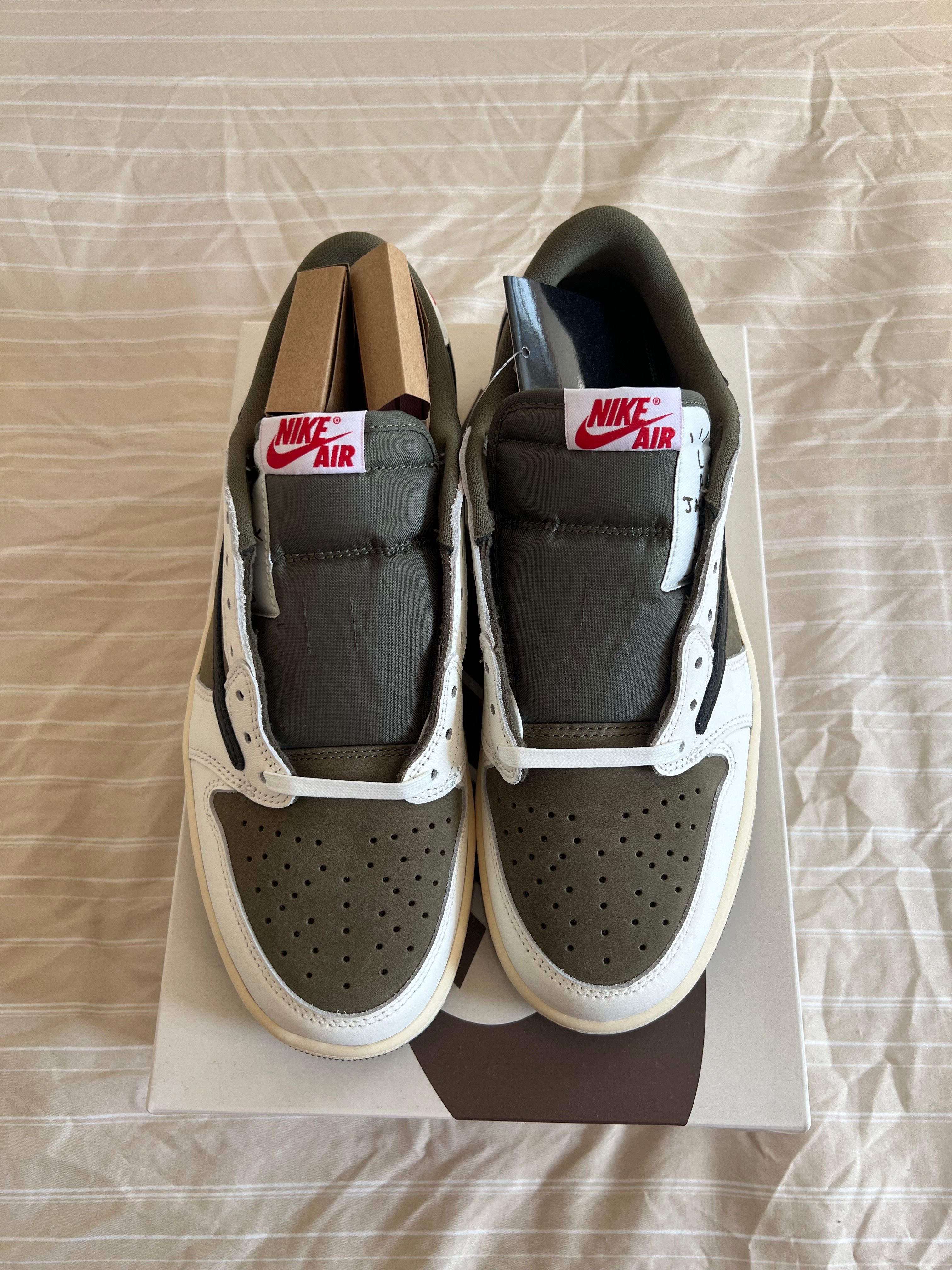 Travis Scott × Nike Air Jordan 1 Low OG SP "Reverse Olive"