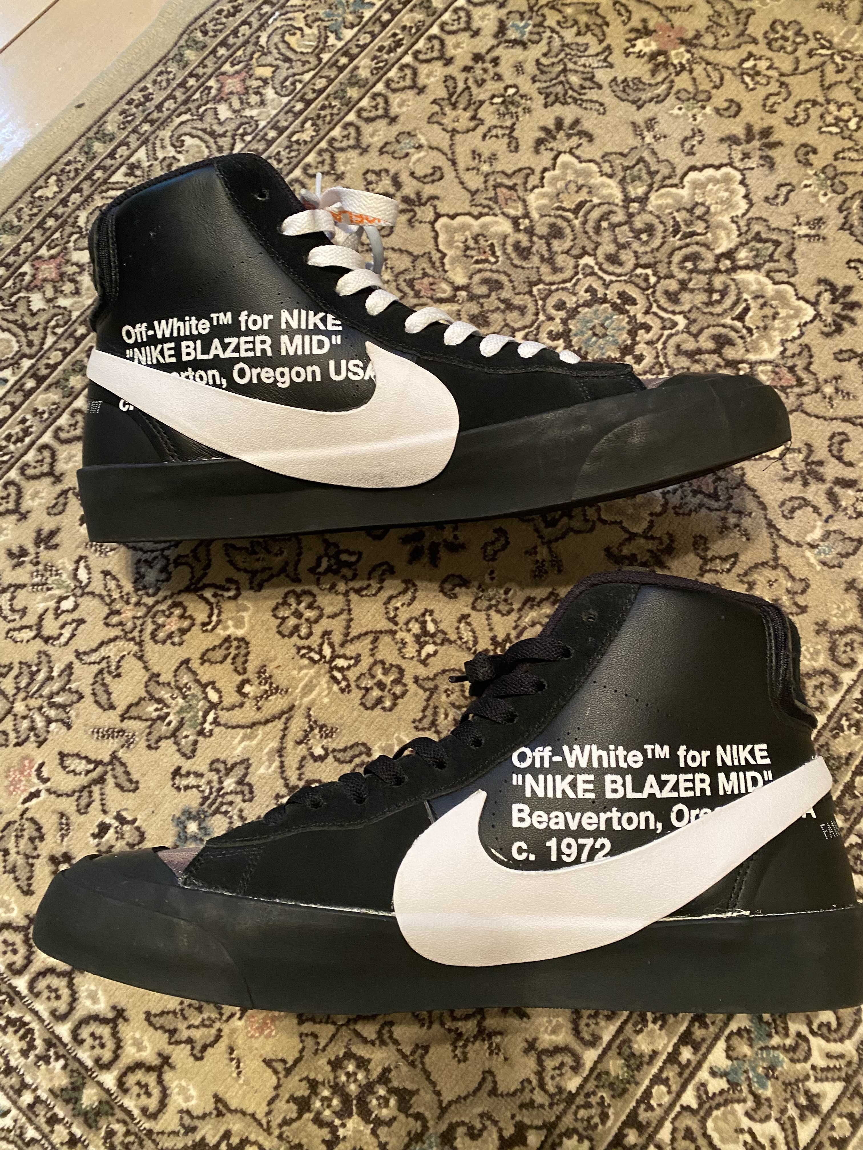 Off-White × Nike Blazer Studio Mid "Grim Reaper"