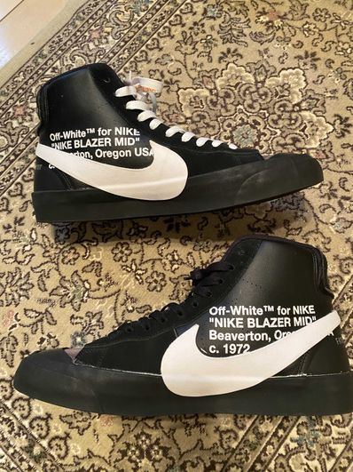 Off-White × Nike Blazer Studio Mid "Grim Reaper"