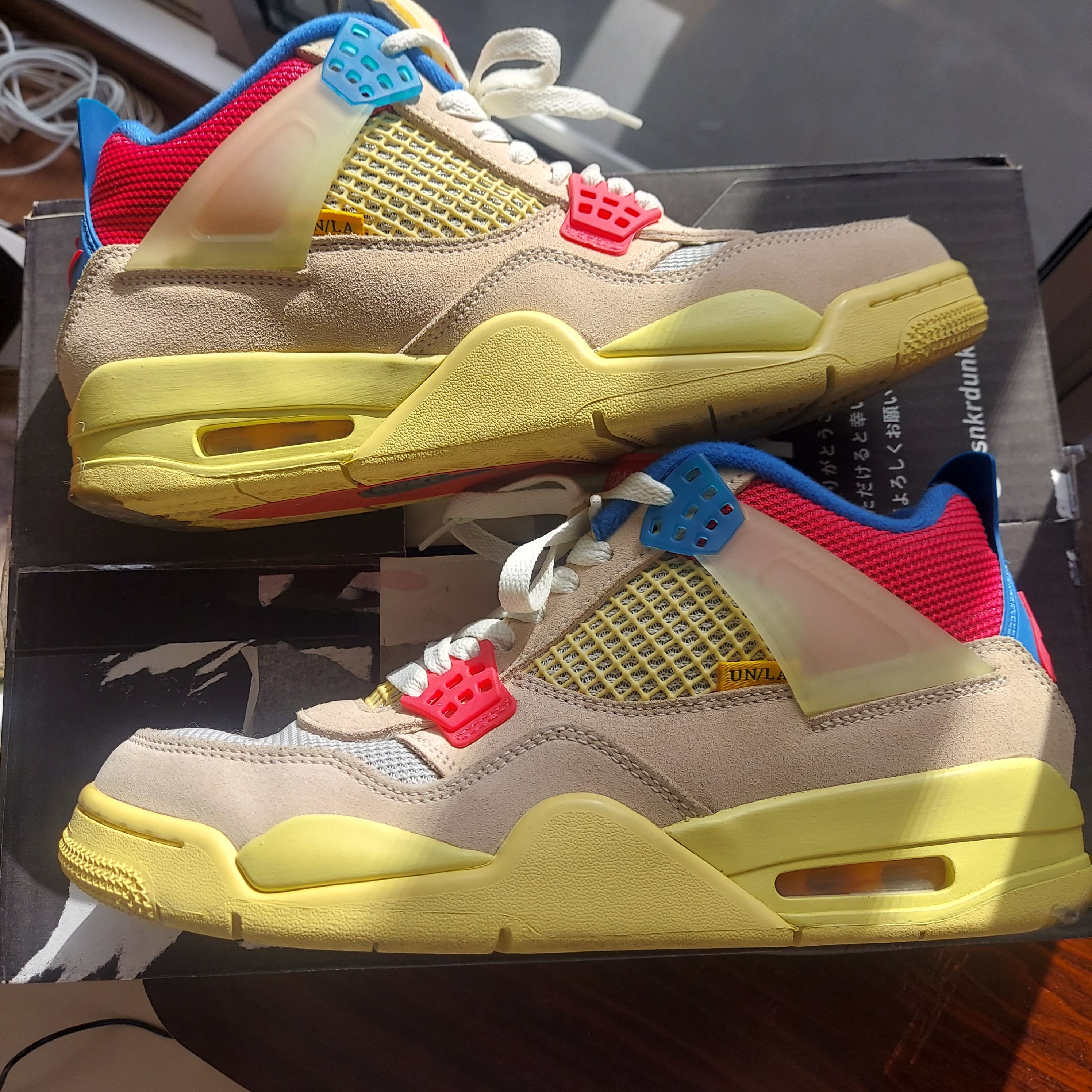 UNION × Nike Air Jordan 4 SP "Guava Ice/Light Fusion Red"