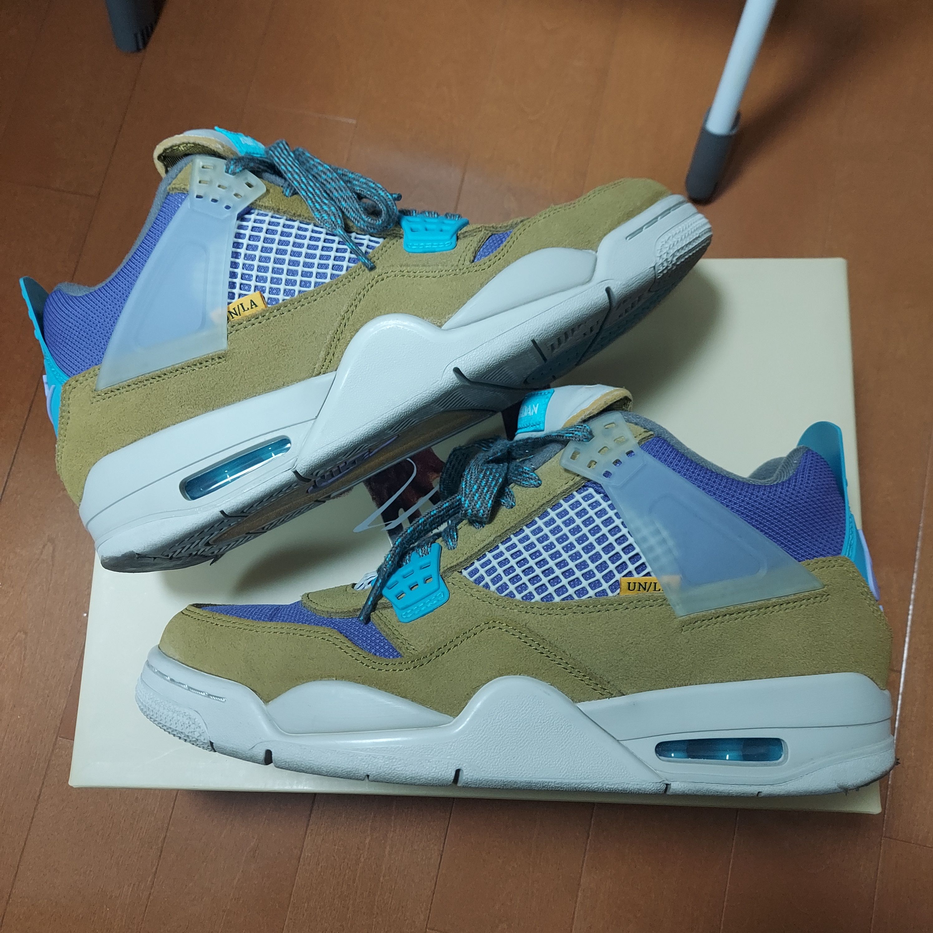 Union × Nike Air Jordan 4 SP "Desert Moss"