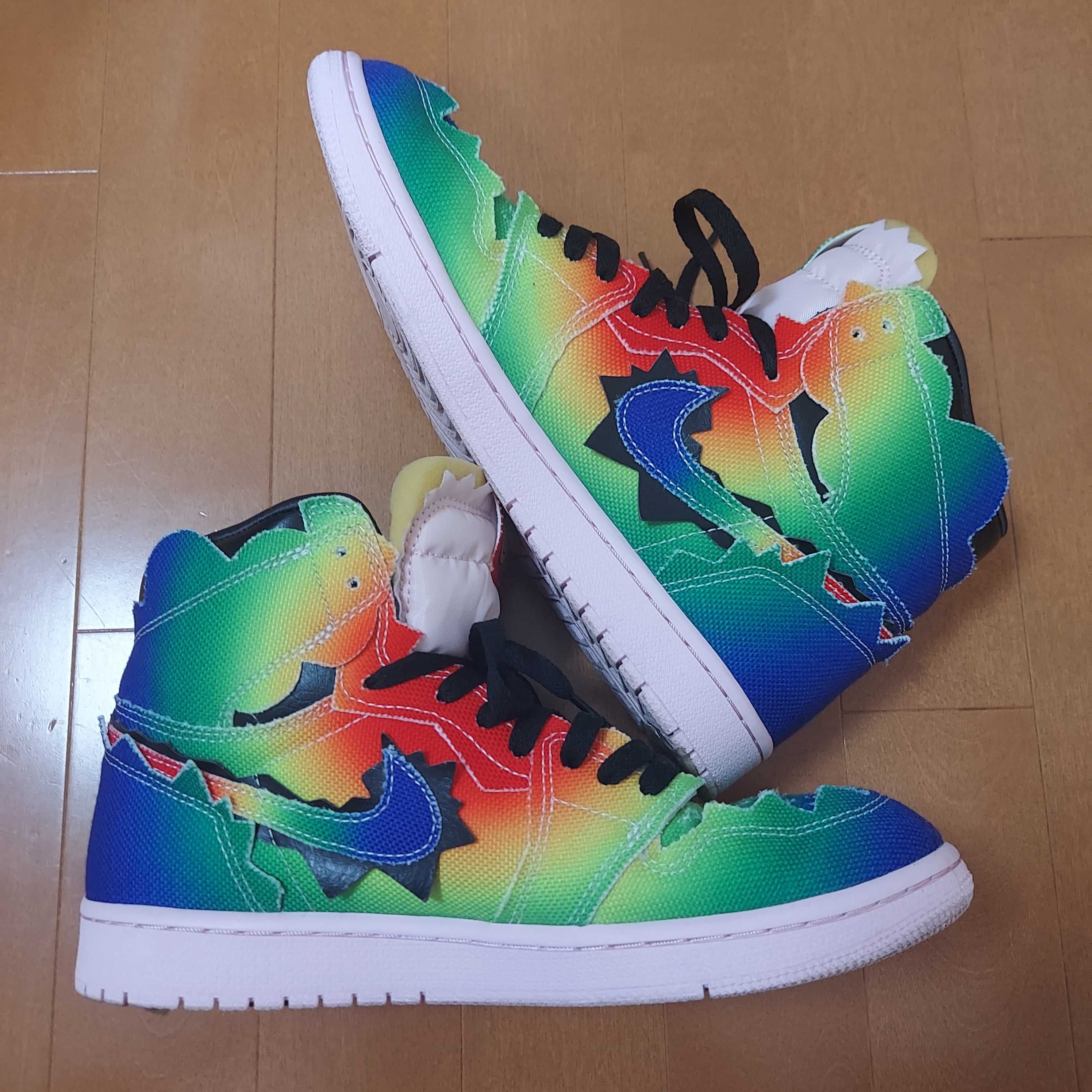 J Balvin × Nike Air Jordan 1 High OG "Rainbow"