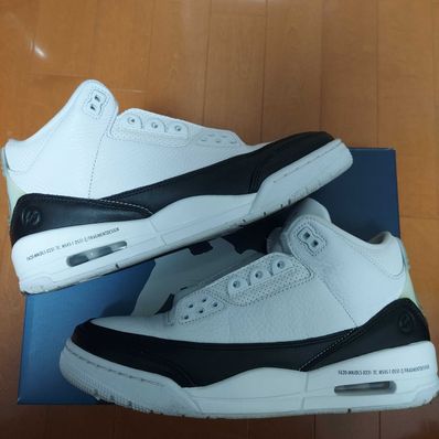 Fragment × Nike Air Jordan 3 "White/Black"