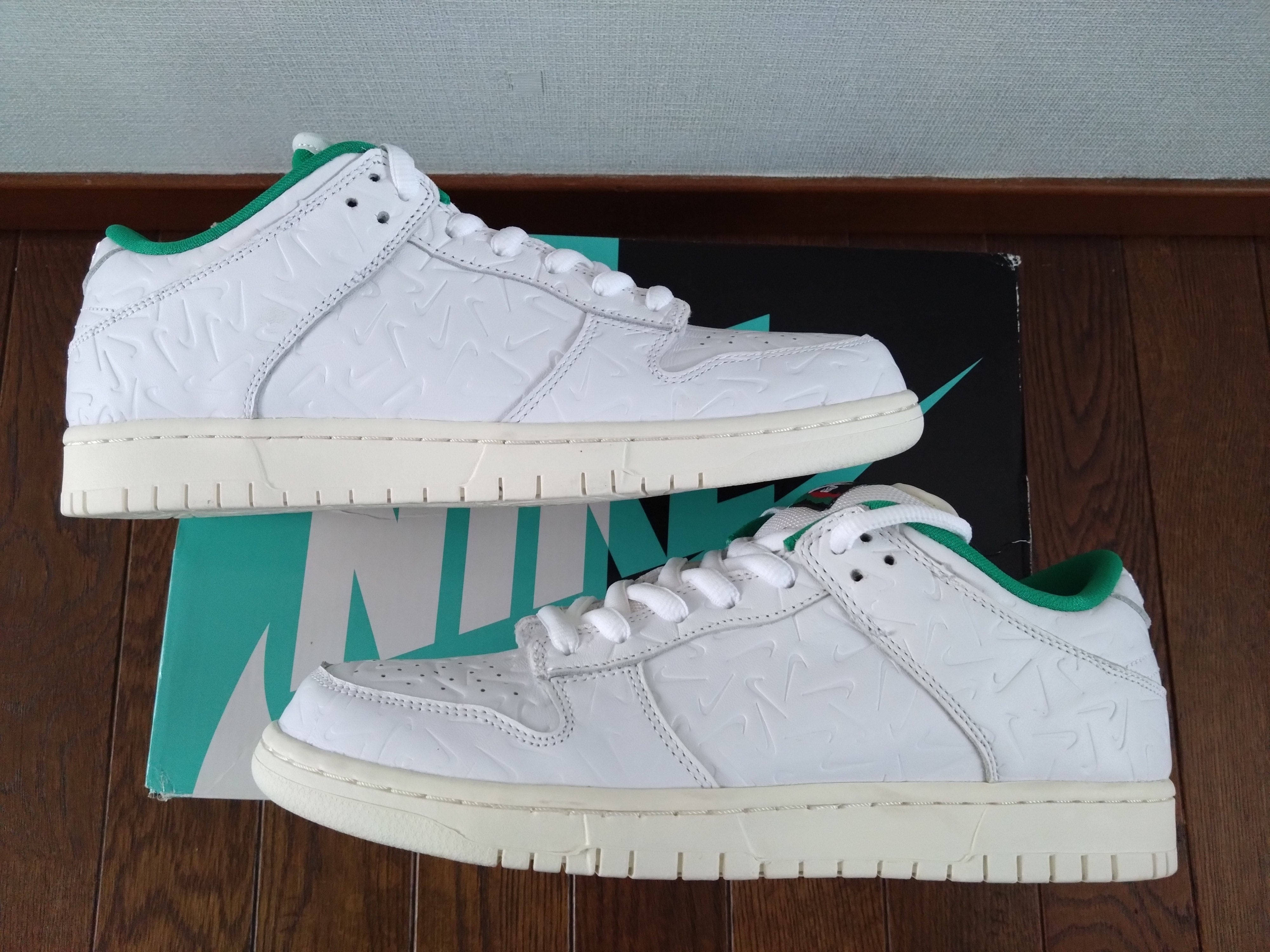 BEN-G × Nike SB Dunk Low "White/Green"