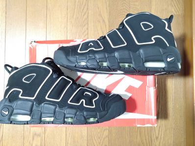 NIKE AIR MORE UPTEMPO "BLACK/WHITE"(2016)