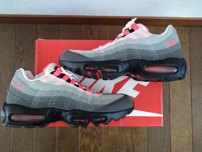 Nike Air Max 95 OG "White/Solar Red"