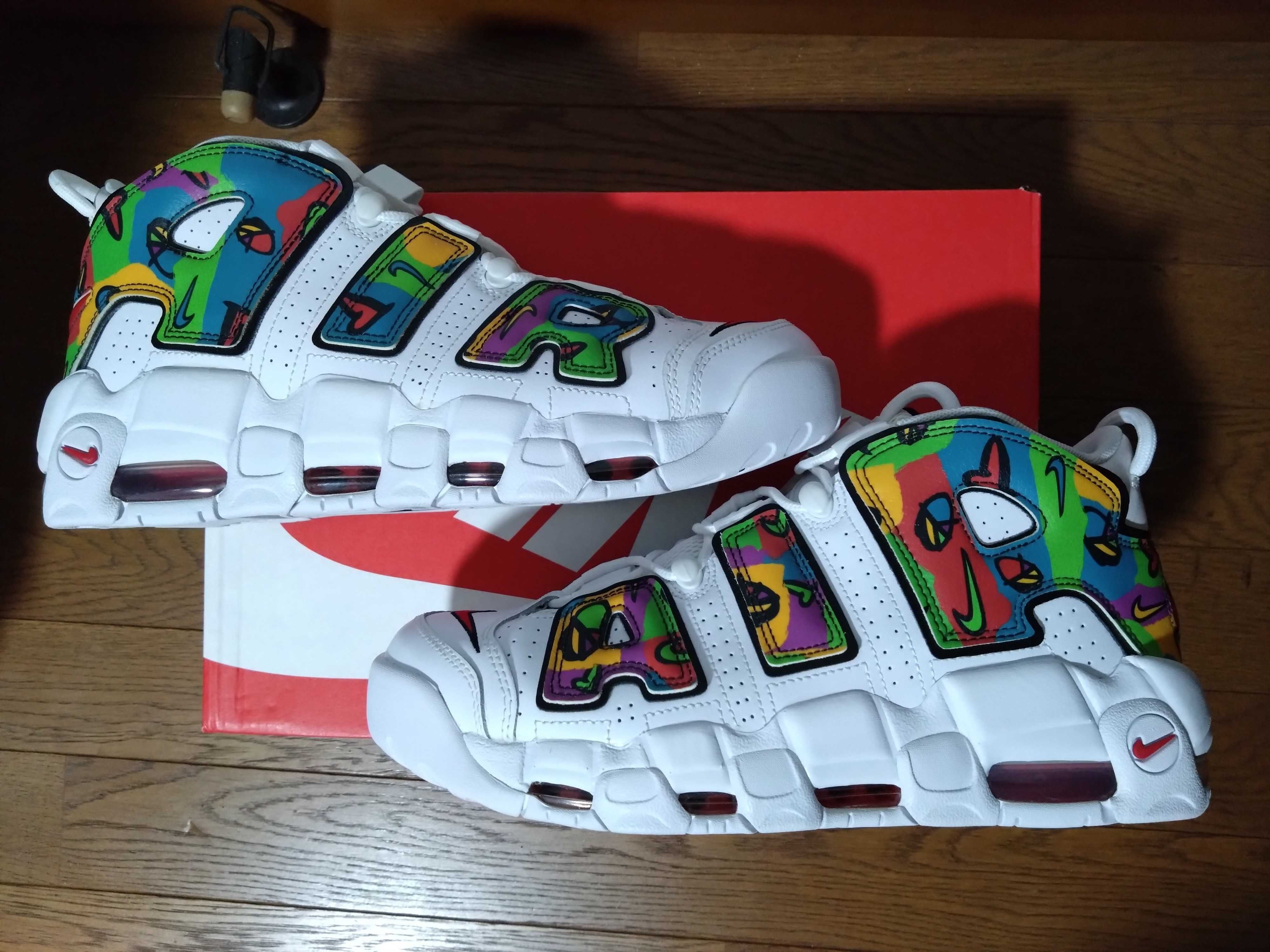 Nike Air More Uptempo "Peace Love Swoosh"