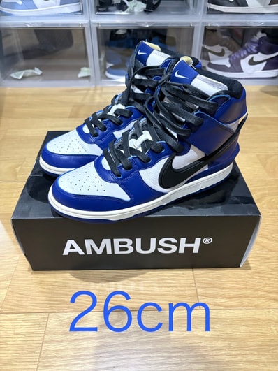 Ambush × Nike Dunk High "Deep Royal"