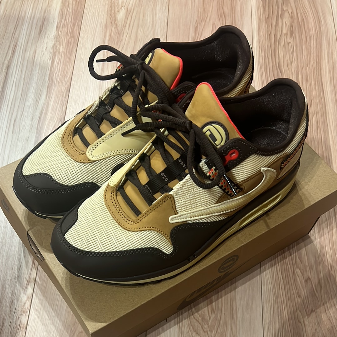 Travis Scott × Nike Air Max 1 "CACT.US Brown"