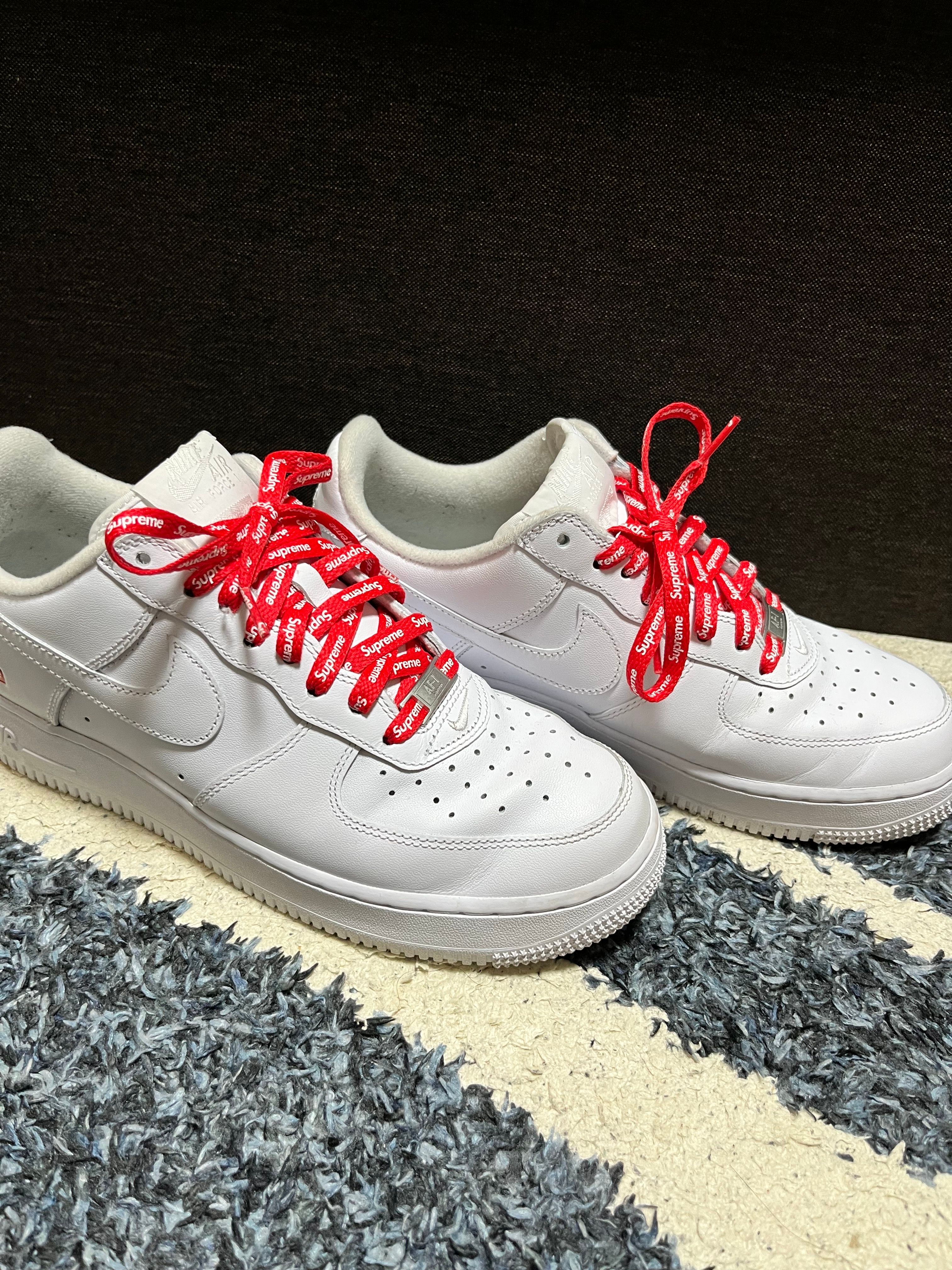 Supreme × Nike Air Force 1 Low "White"