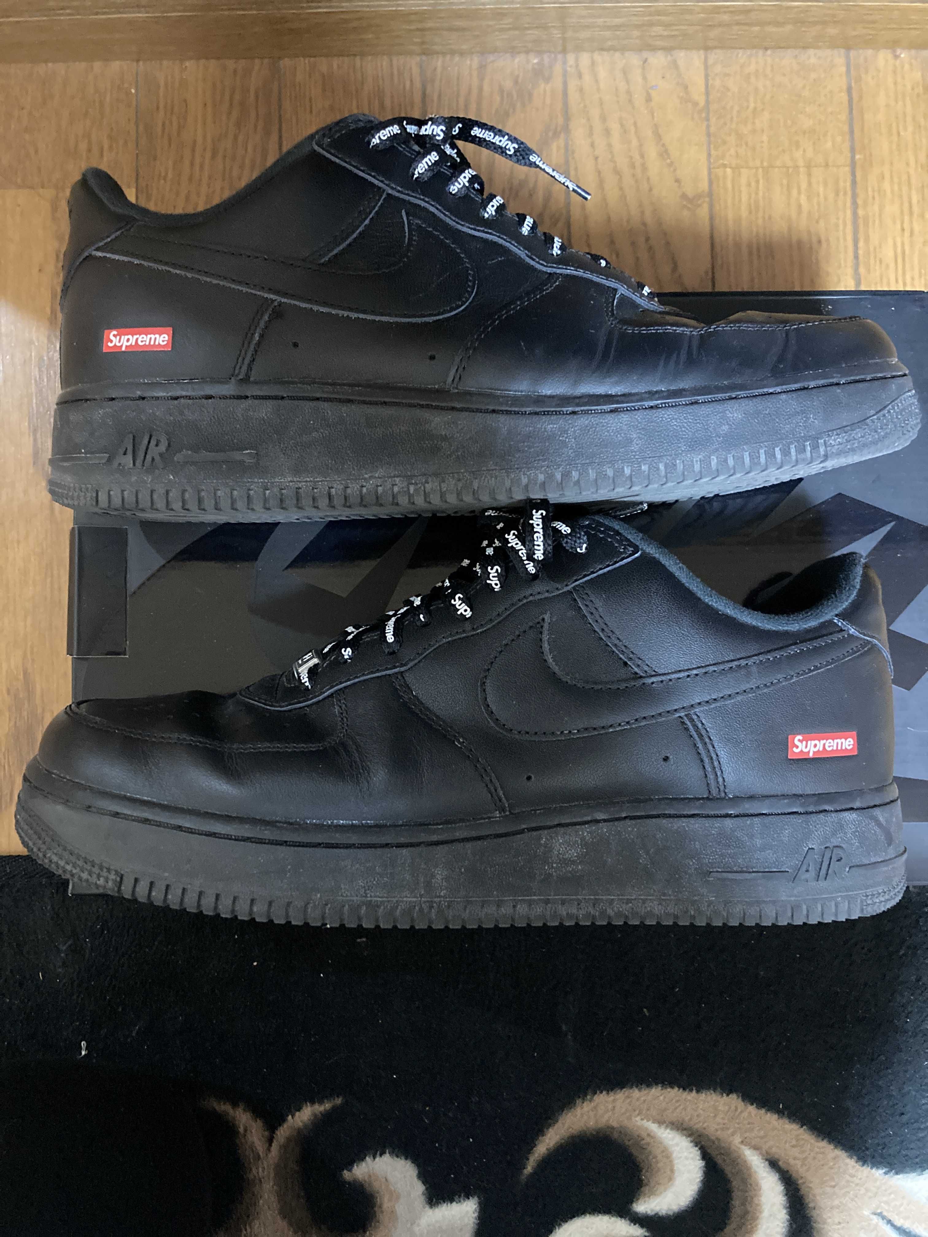 Supreme × Nike Air Force 1 Low "Black"