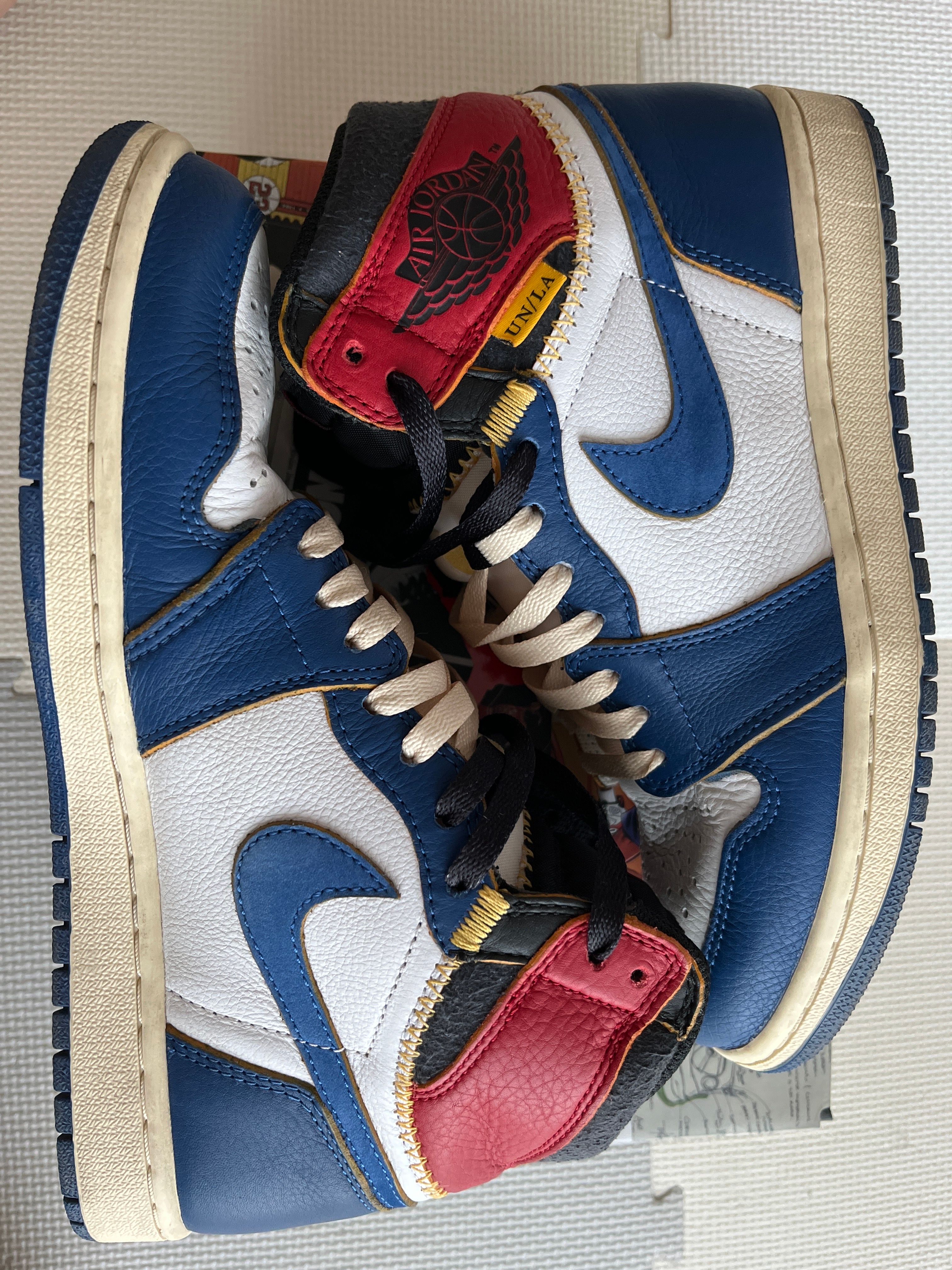 Union × Nike Air Jordan 1 Retro High OG NRG "Storm Blue/Varsity Red"
