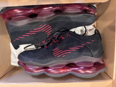 Nike Air Max Scorpion "Black and University Red"