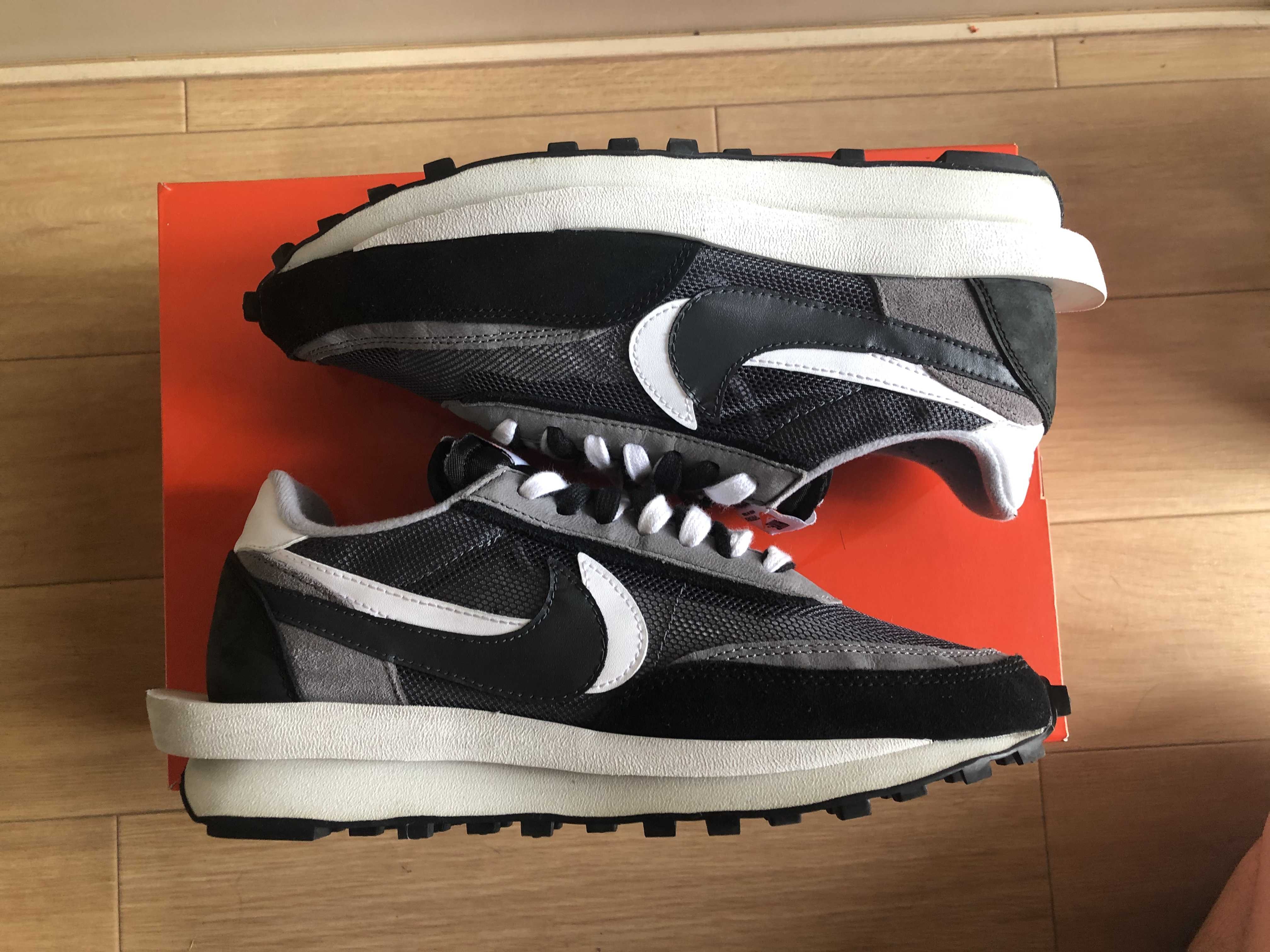 sacai × Nike LD Waffle "Black"