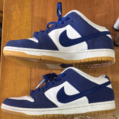 Nike SB Dunk Low "Los Angeles Dodgers/Deep Royal Blue"