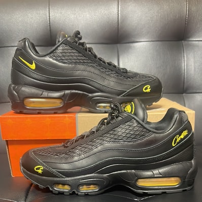 Corteiz × Nike Air Max 95 "Black and Tour Yellow"