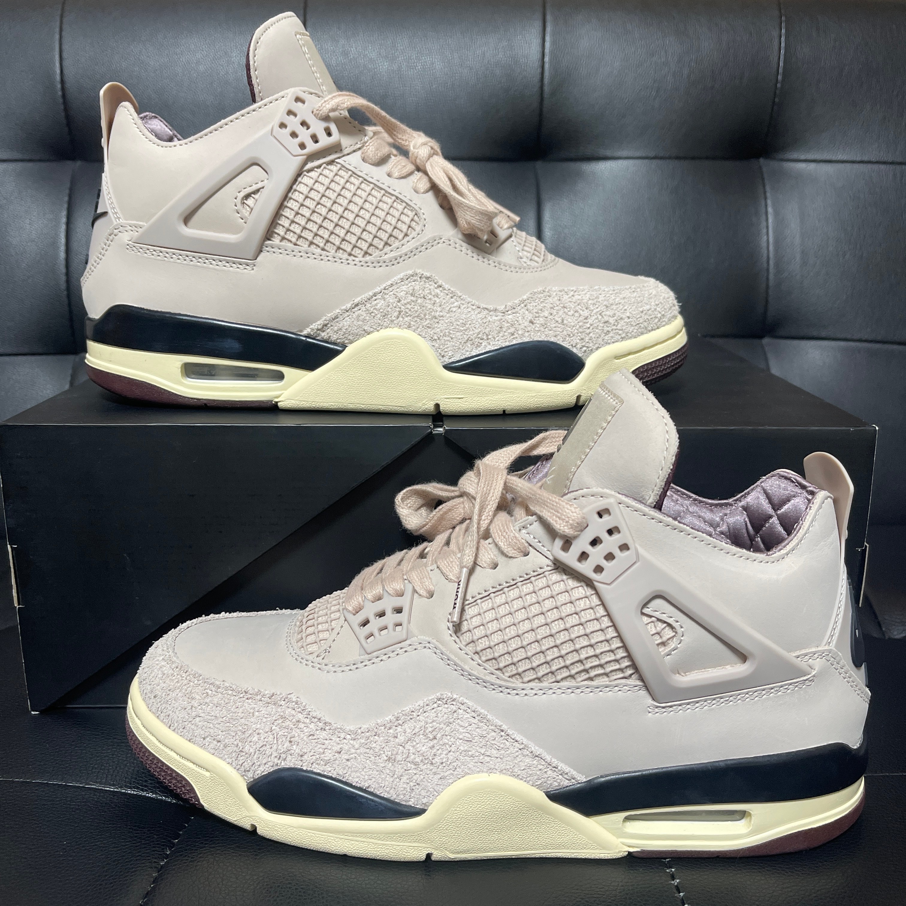 A Ma Maniere × Nike Women's Air Jordan 4 Retro OG SP "Fossil Stone/WYWS"