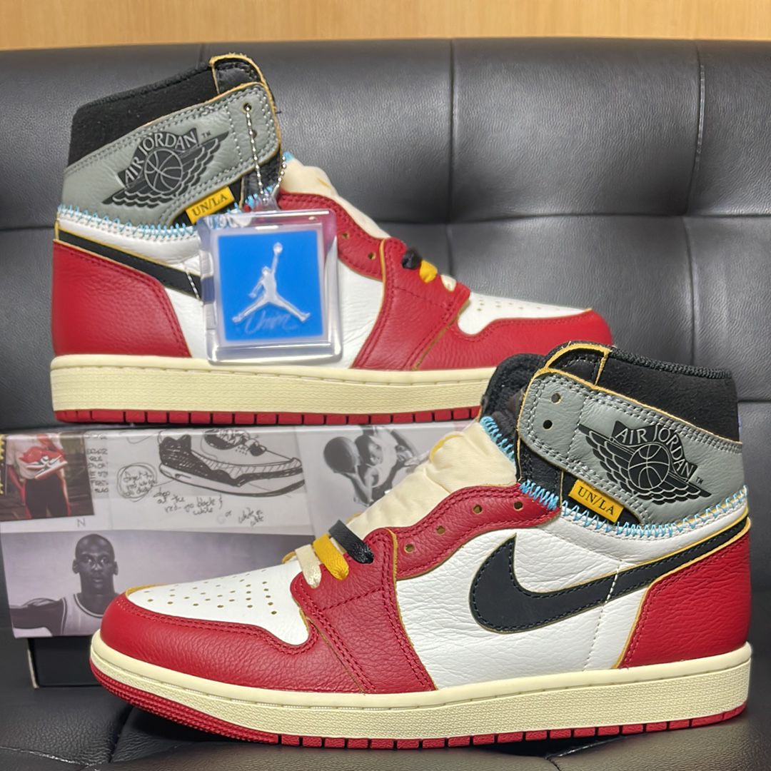 UNION × Nike Air Jordan 1 Retro High OG "Chicago/Shadow"
