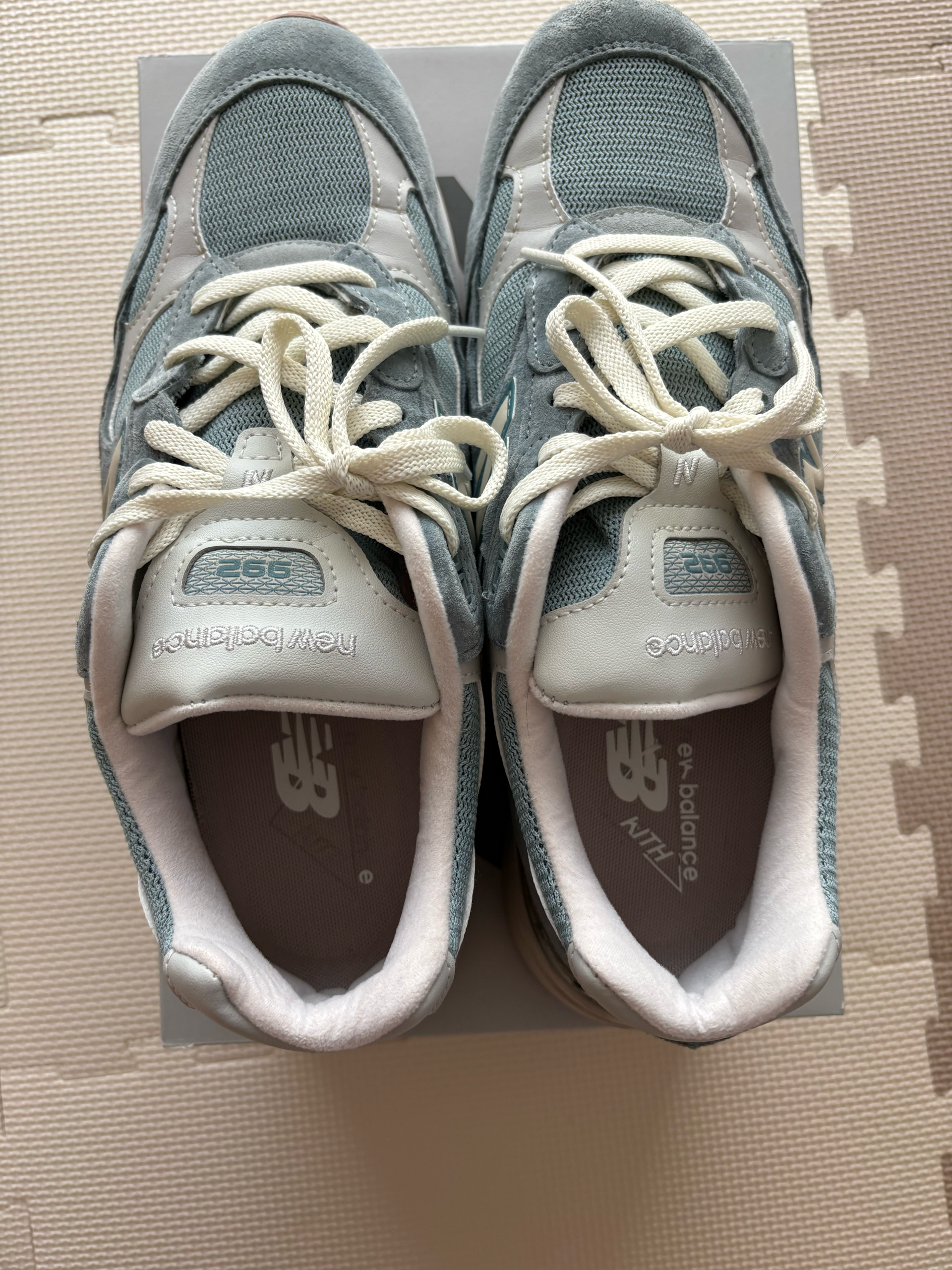 KITH × New Balance 992 "Aegean Blue/Shadow Gray"
