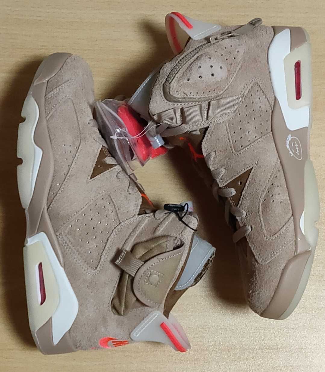 Travis Scott × Nike Air Jordan 6 "British Khaki"