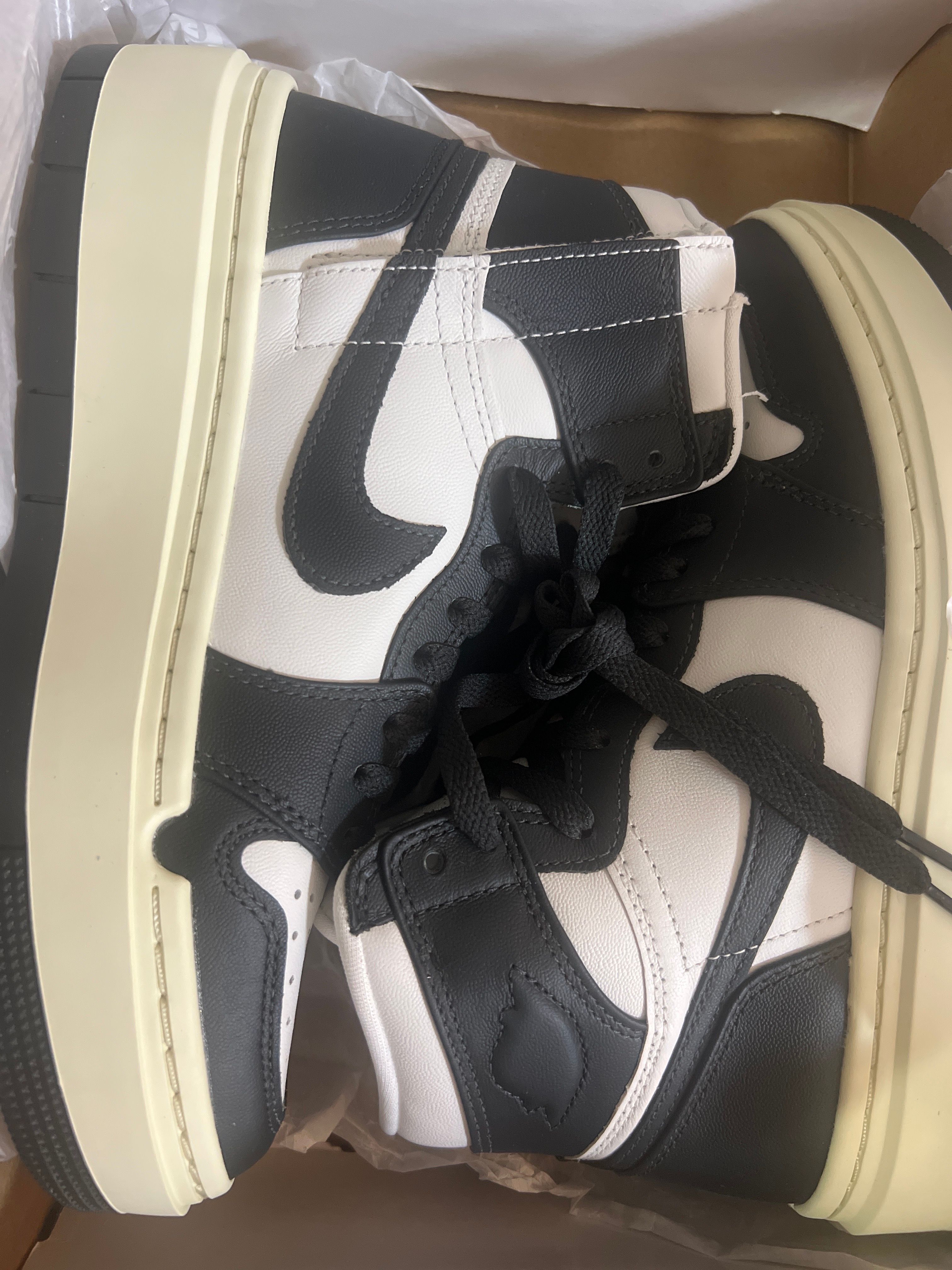 Nike Women's Air Jordan 1 High Elevate "Black and White"