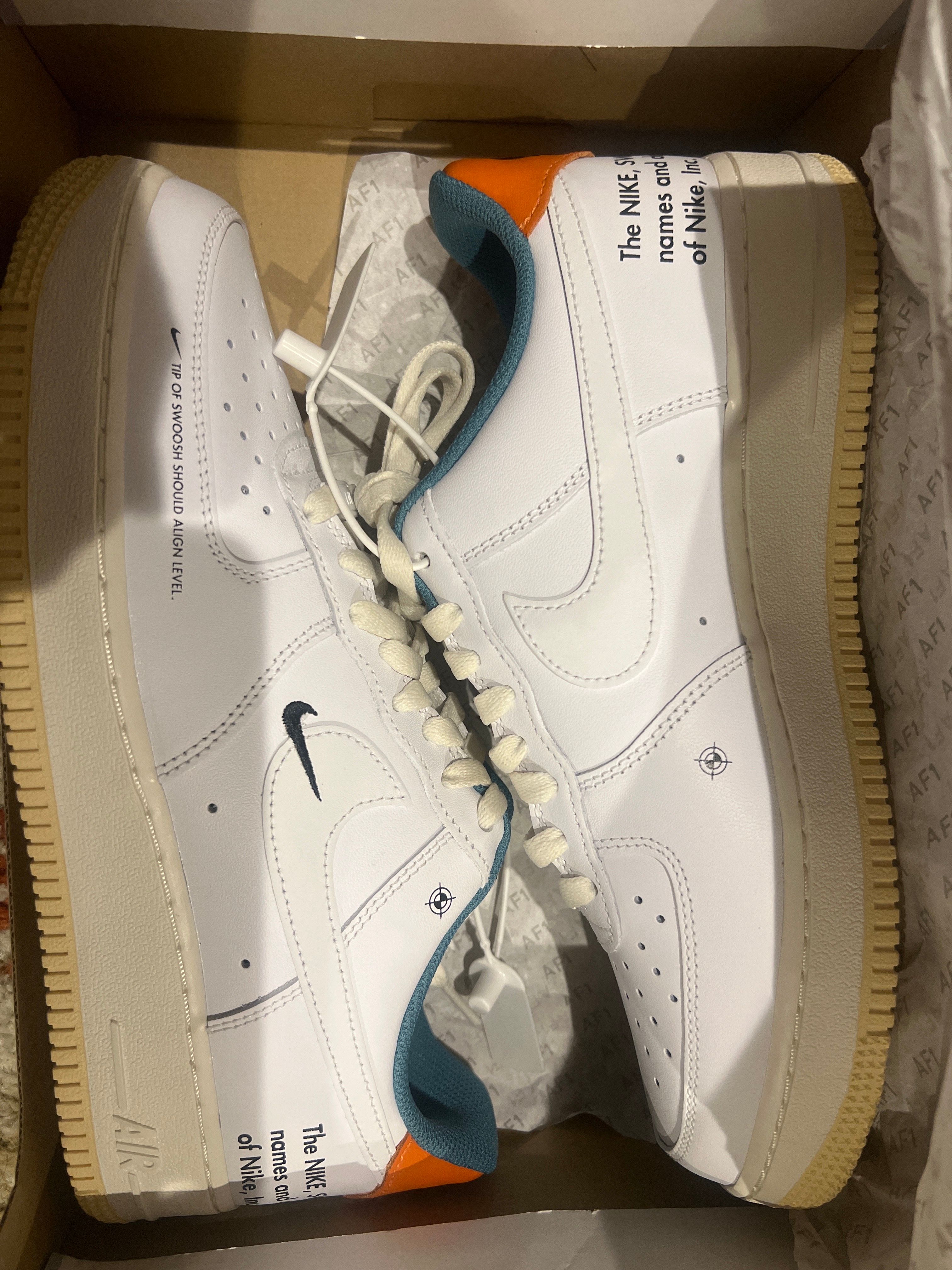 Nike Air Force 1 Low "White/Sail/Starfish"  