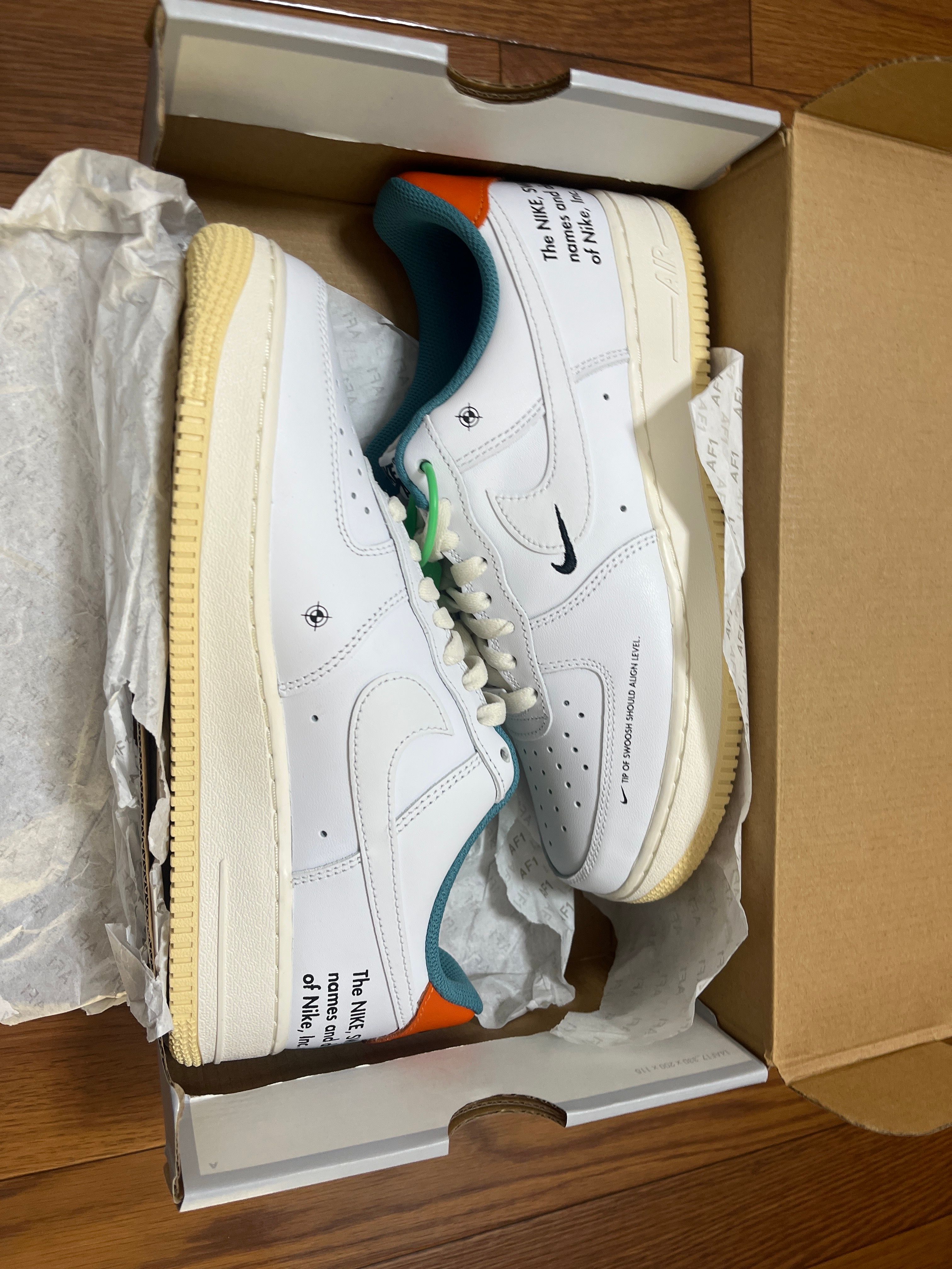 Nike Air Force 1 Low "White/Sail/Starfish"  