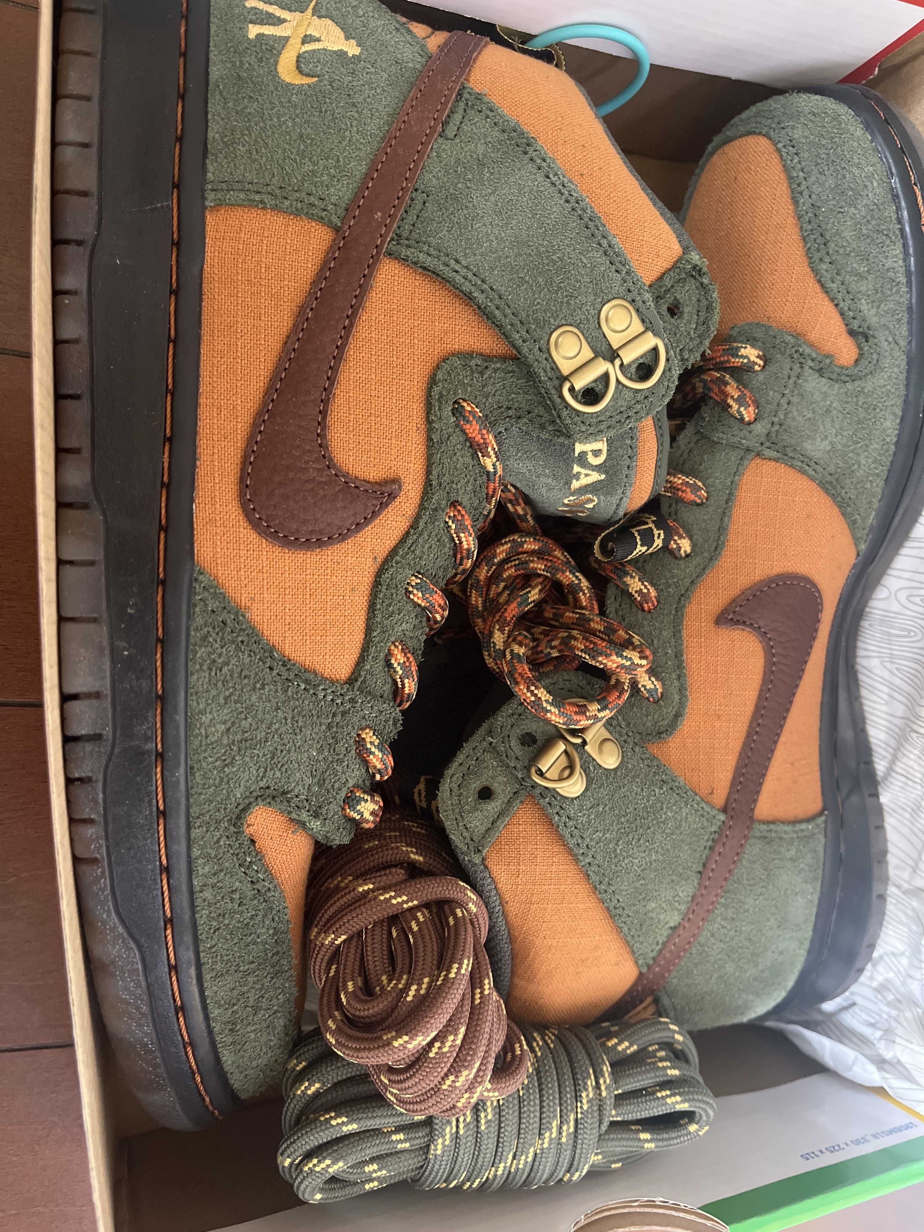 PASS~PORT × Nike SB Dunk High "Work Boot"