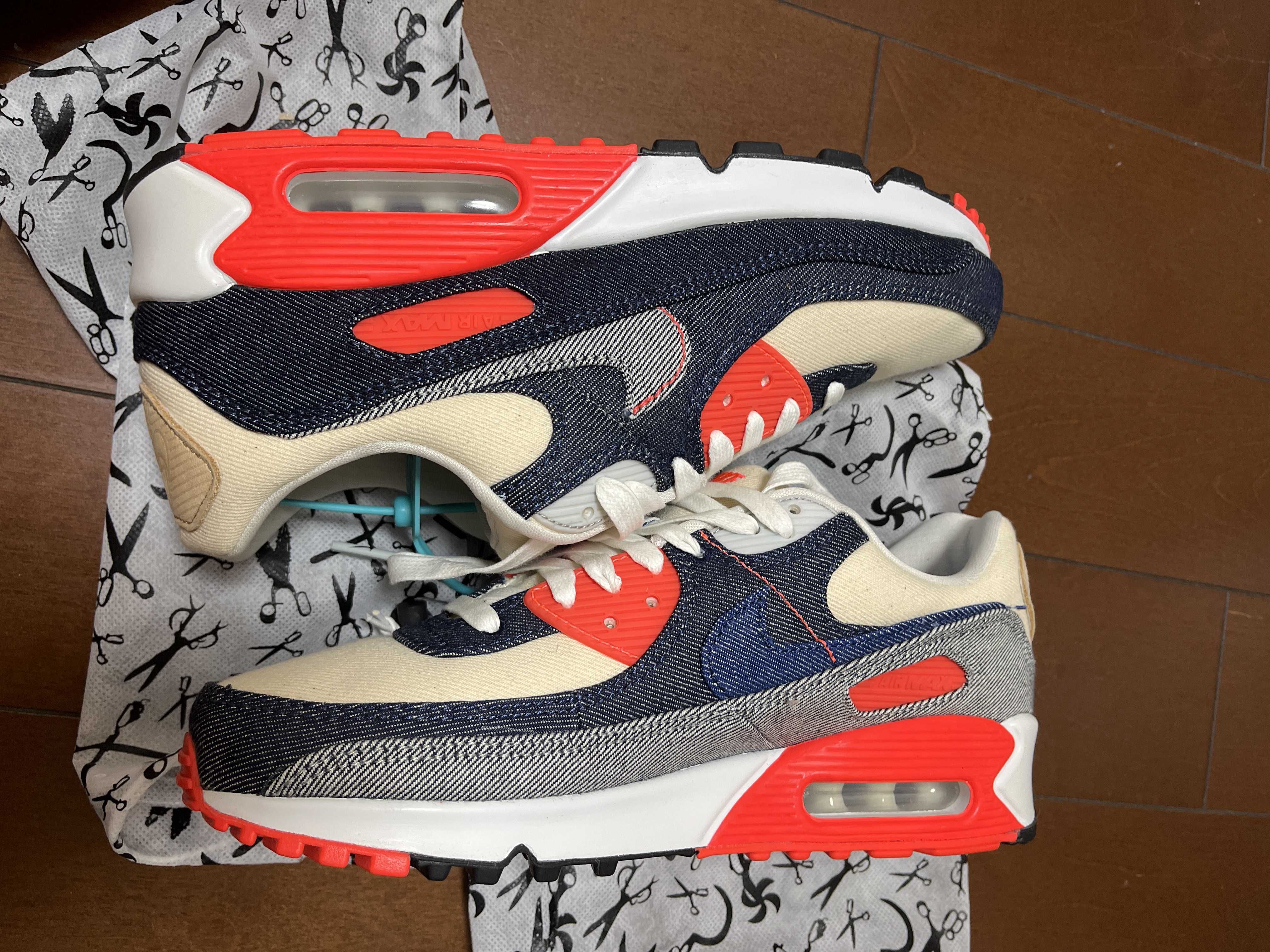 DENHAM × NIKE AIR MAX 90 "INFRARED"
