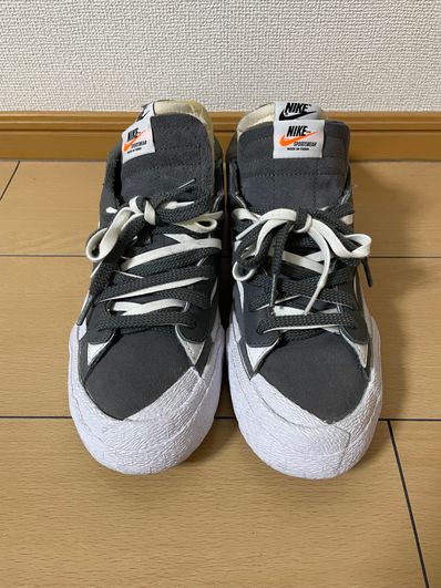 Sacai × Nike Blazer Low "Iron Grey"