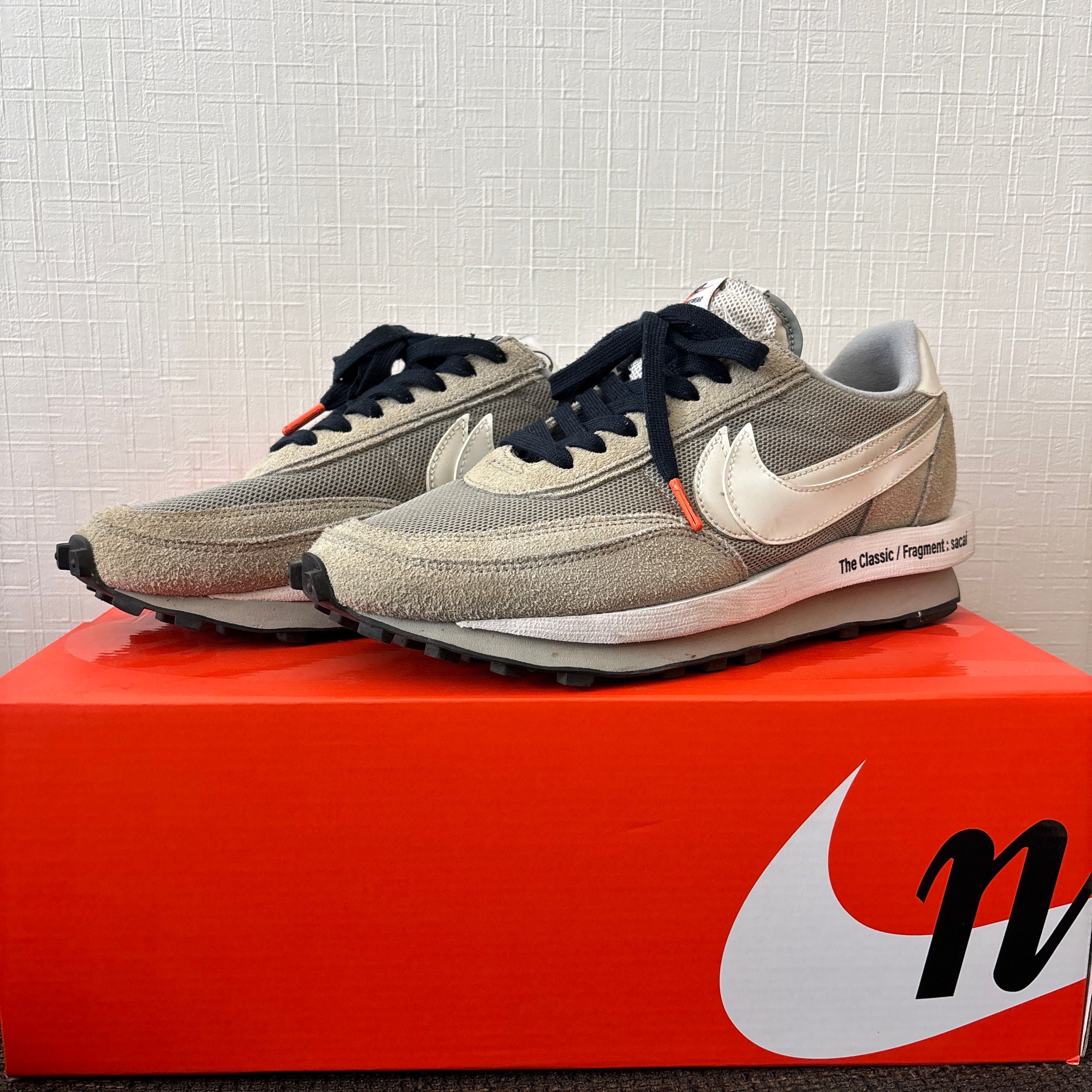 Fragment × sacai × Nike LD Waffle "Light Smoke Grey"