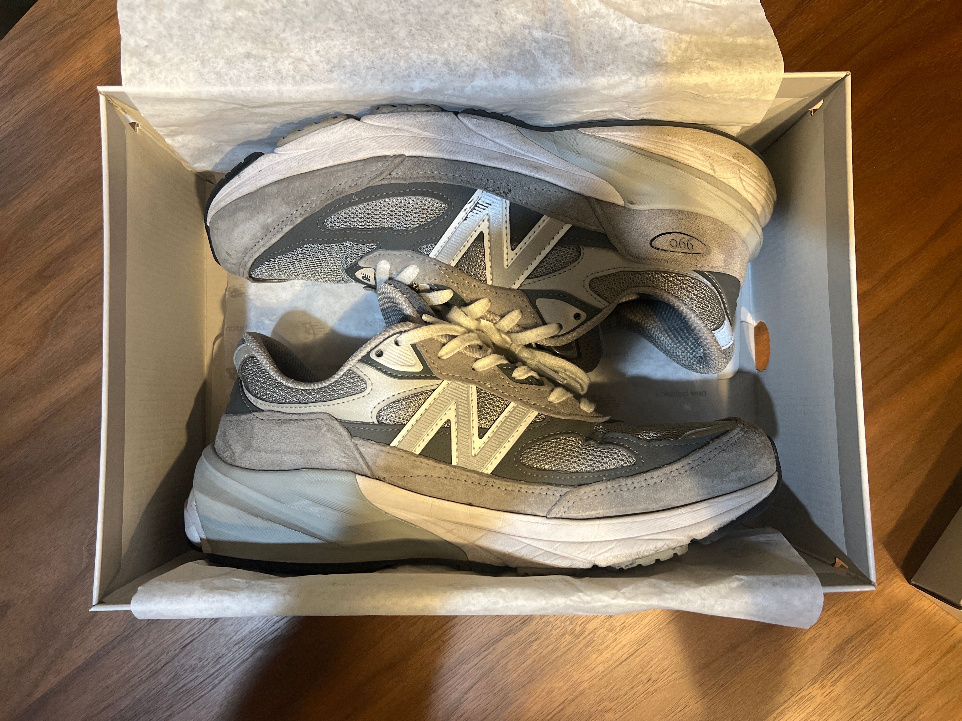 New Balance 990V6 "Gray" (Heel Logo NB)
