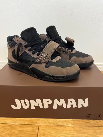 Travis Scott × Nike Jordan Jumpman Jack TR CJ1 T-Rexx "Black and Dark Mocha"