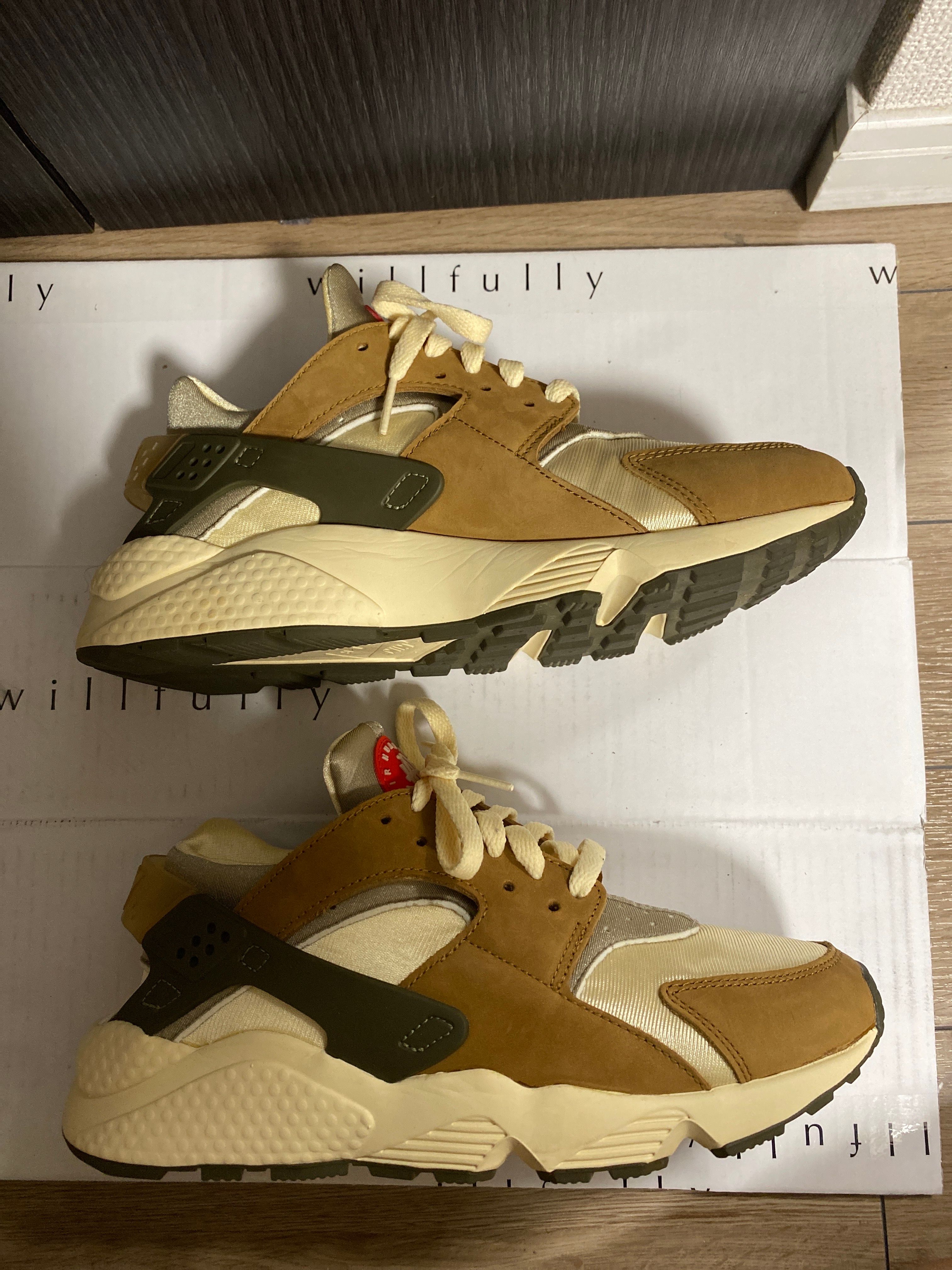 Stussy × Nike Air Huarache "Desert Oak"