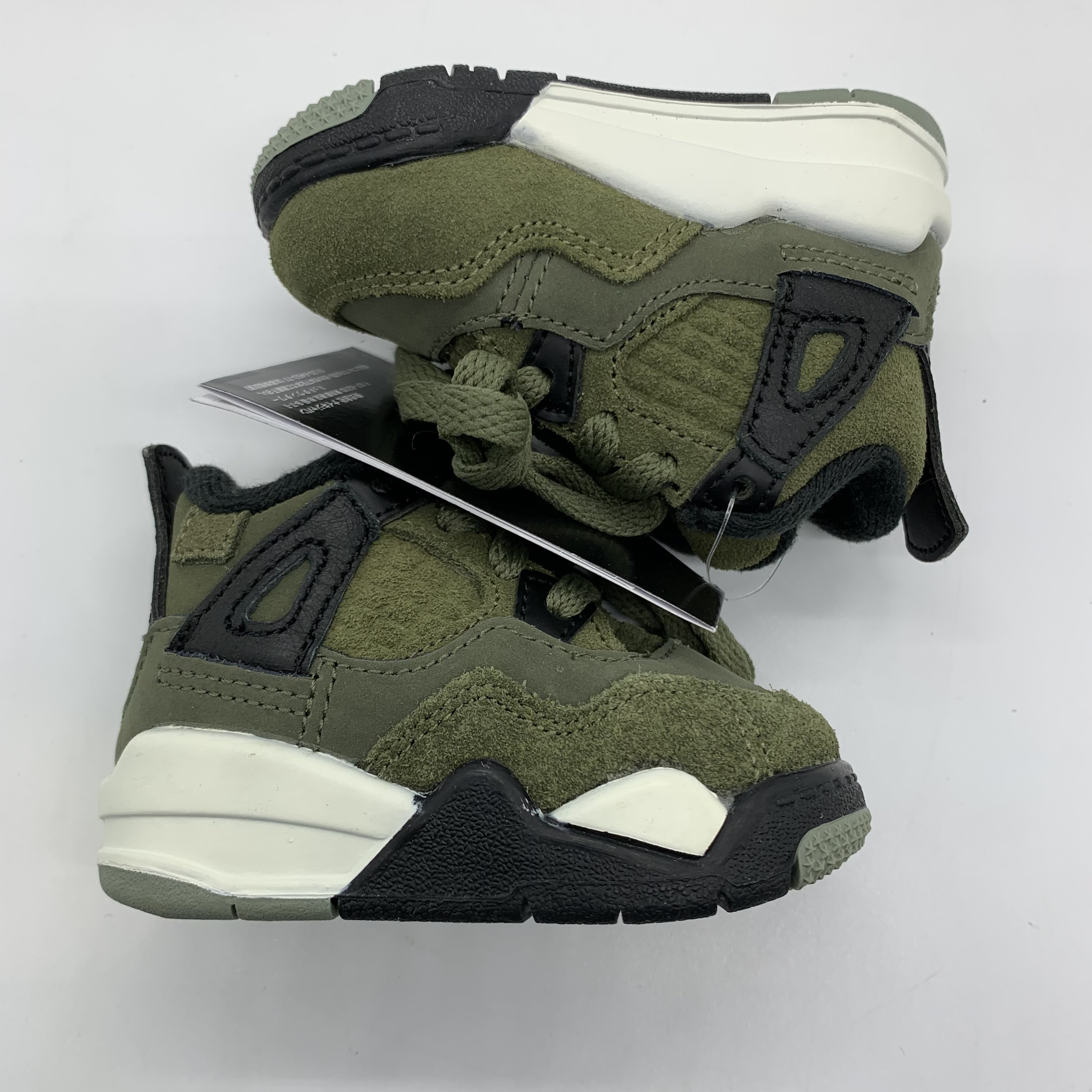 Nike TD Air Jordan 4 Retro SE Craft "Olive"